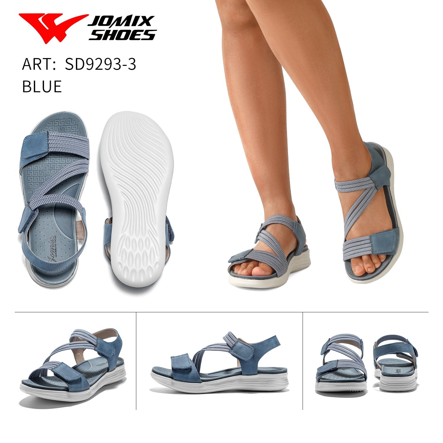 Sandali Da Donna Estive Jomix Shoes Sd9293 - 3 - Fornitura all'ingrosso di Sandali Donna da Jomix Shoes B2B