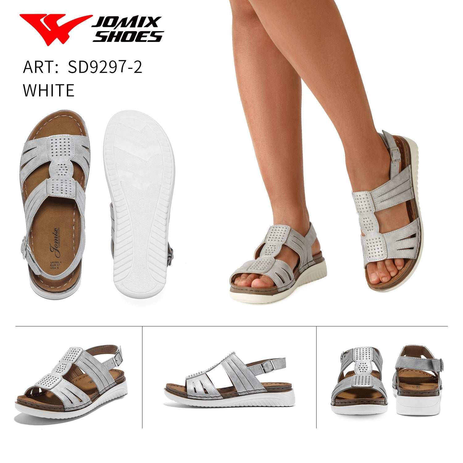 Sandali Da Donna Estive Jomix Shoes Sd9297 - 2 - Fornitura all'ingrosso di Sandali Donna da Jomix Shoes B2B