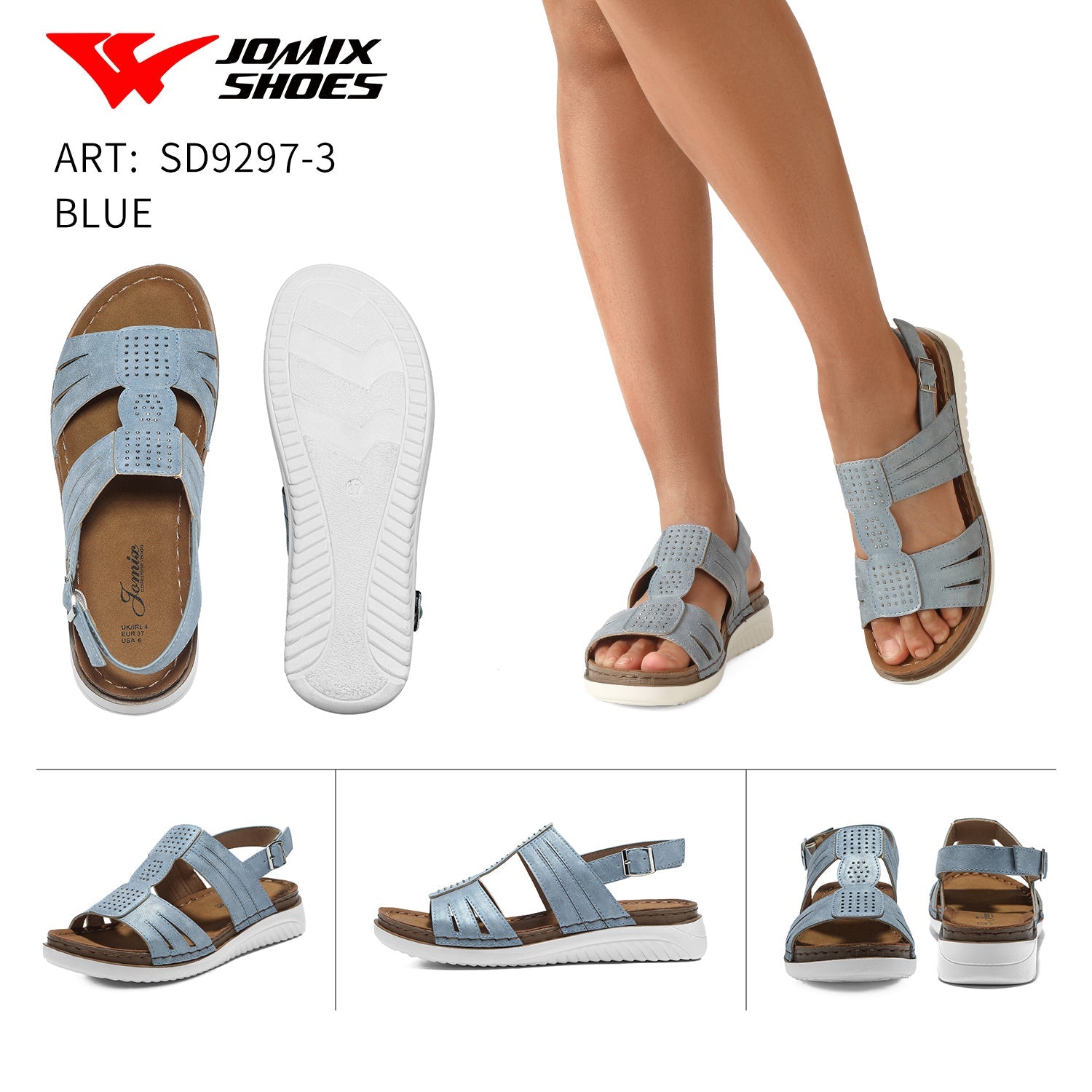 Sandali Da Donna Estive Jomix Shoes Sd9297 - 3 - Fornitura all'ingrosso di Sandali Donna da Jomix Shoes B2B