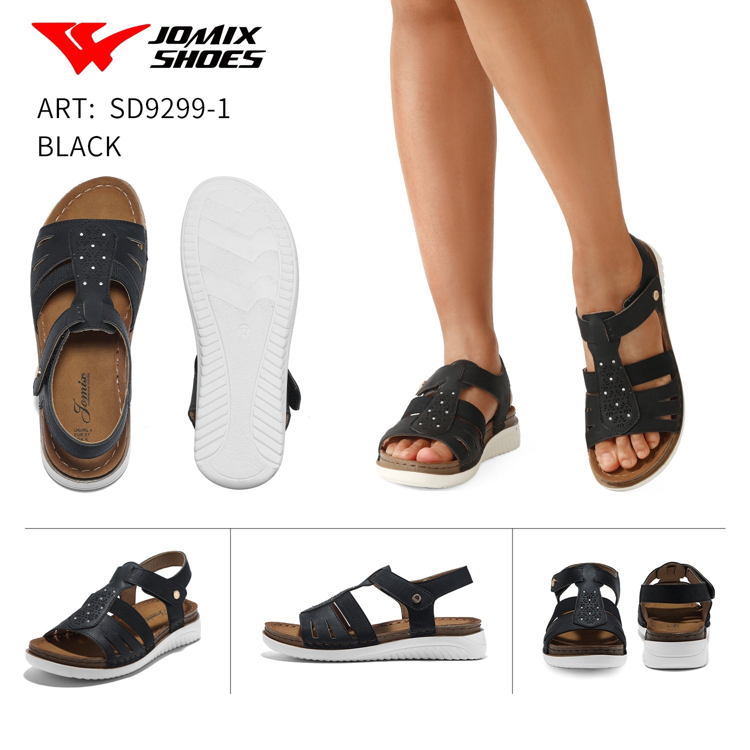 Sandali Da Donna Estive Jomix Shoes Sd9299 - 1 - Fornitura all'ingrosso di Sandali Donna da Jomix Shoes B2B