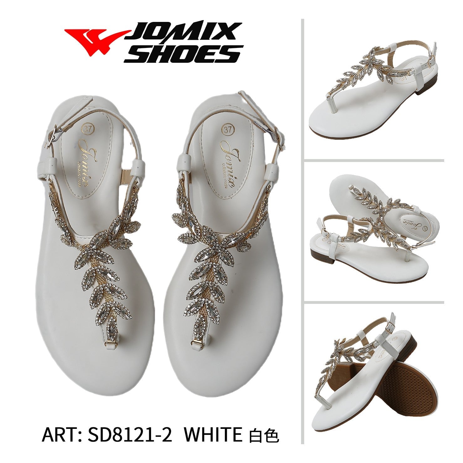 Sandali da donna Jomix Shoes SD8121 - 2 - Fornitura all'ingrosso di Sandali Donna da Jomix Shoes B2B