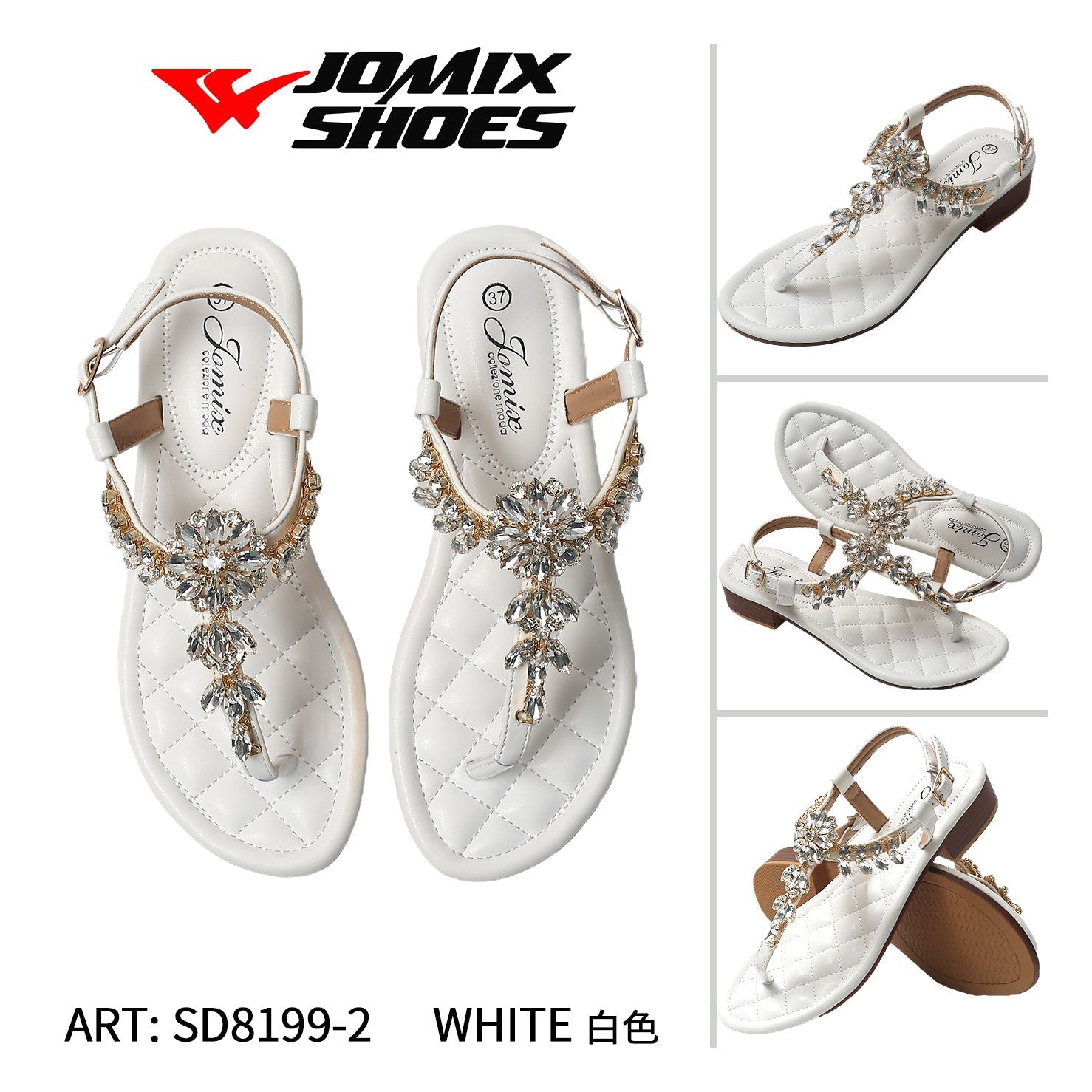 Sandali da donna Jomix Shoes SD8199 - 2 - Fornitura all'ingrosso di Sandali Donna da Jomix Shoes B2B