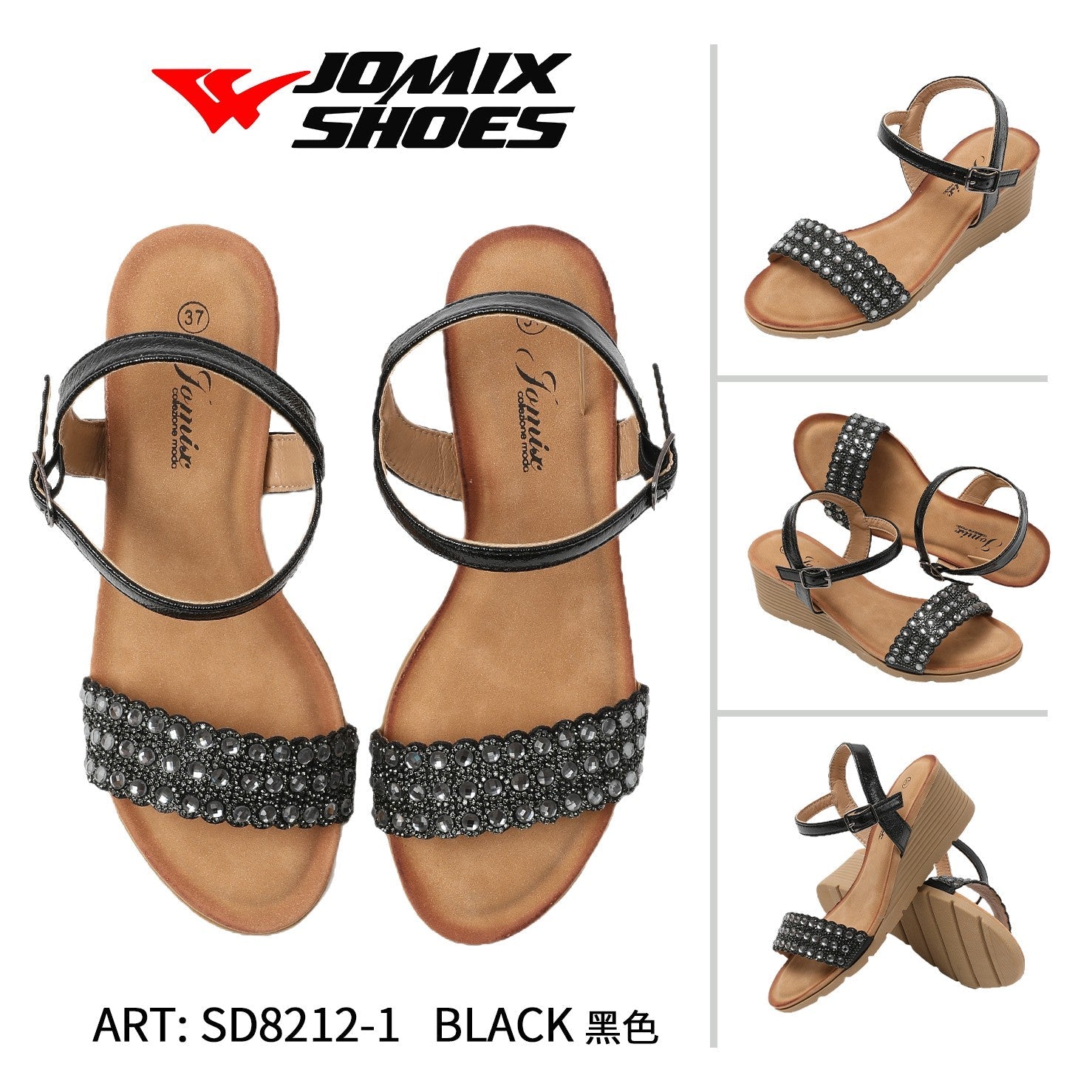 Sandali da donna Jomix Shoes SD8212 - 1 - Fornitura all'ingrosso di Sandali Donna da Jomix Shoes B2B