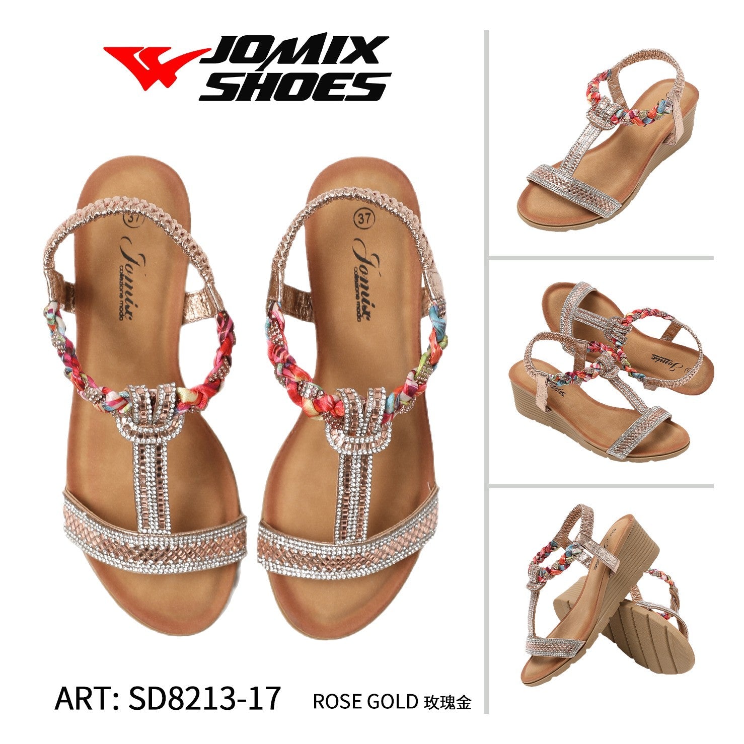 Sandali da donna Jomix Shoes SD8213 - 17 - Fornitura all'ingrosso di Sandali Donna da Jomix Shoes B2B