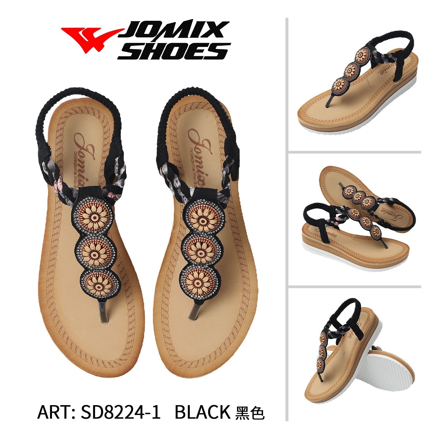 Sandali da donna Jomix Shoes SD8224 - 1 - Fornitura all'ingrosso di Sandali Donna da Jomix Shoes B2B