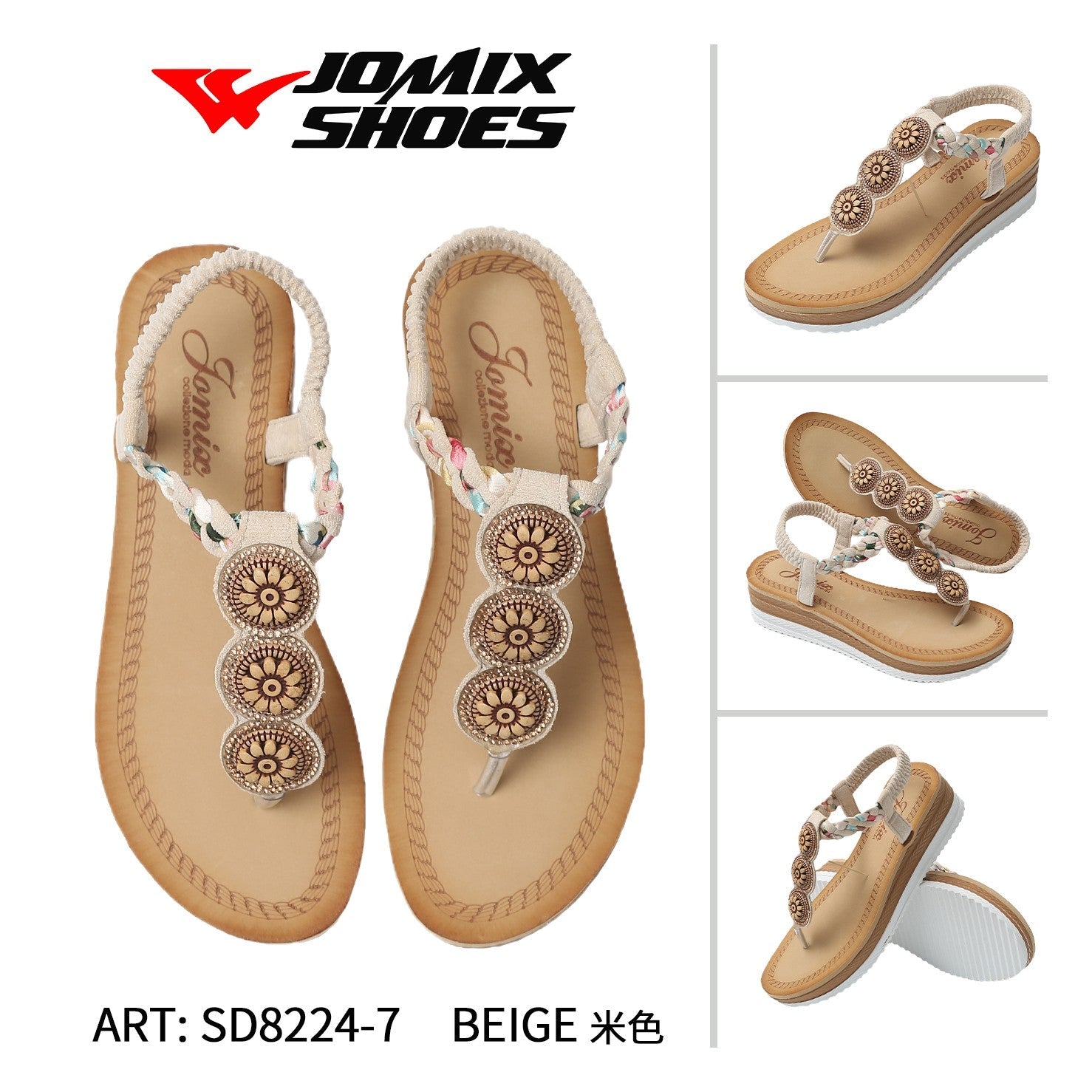 Sandali da donna Jomix Shoes SD8224 - 7 - Fornitura all'ingrosso di Sandali Donna da Jomix Shoes B2B