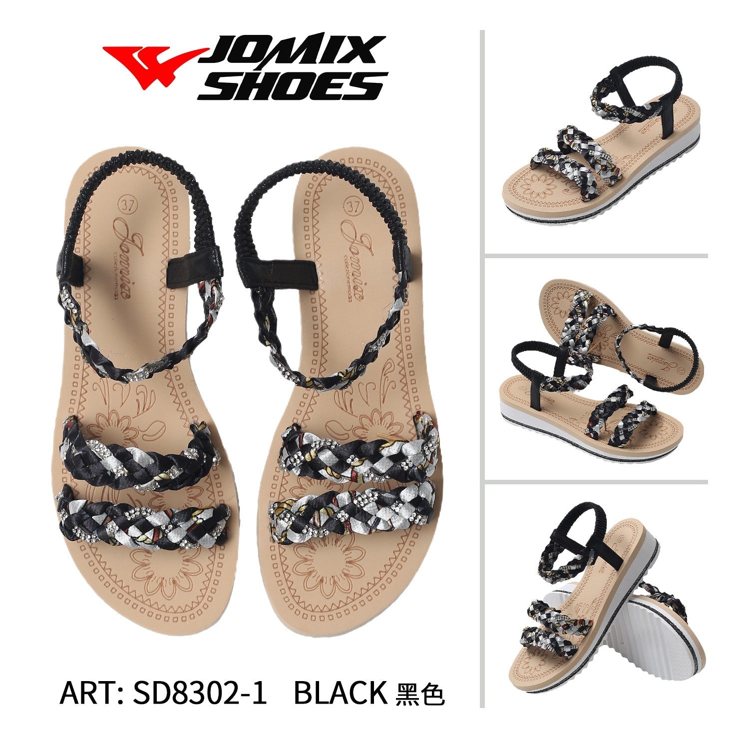 Sandali da donna Jomix Shoes SD8302 - 1 - Fornitura all'ingrosso di Sandali Donna da Jomix Shoes B2B