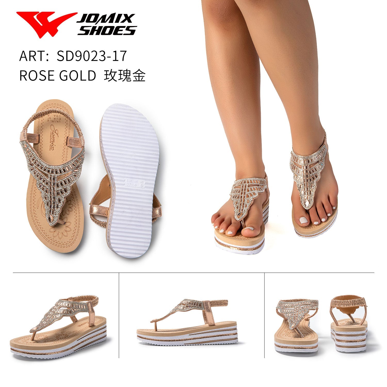 Sandali da donna Jomix Shoes Sd9023 - 17 - Fornitura all'ingrosso di Sandali Donna da Jomix Shoes B2B