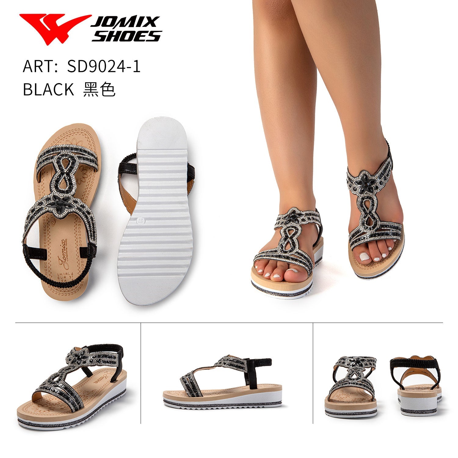 Sandali da donna Jomix Shoes Sd9024 - 1 - Fornitura all'ingrosso di Sandali Donna da Jomix Shoes B2B