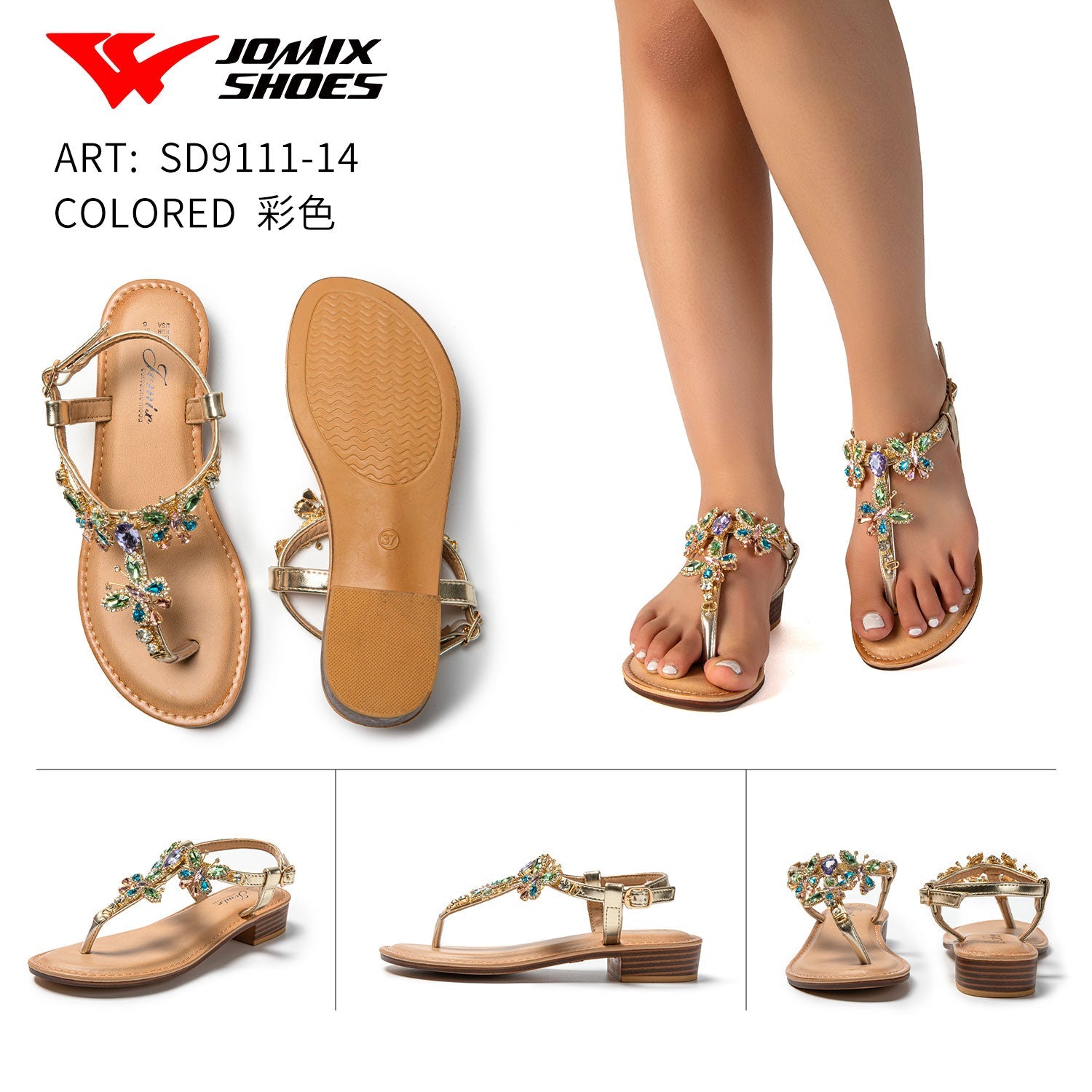 Sandali da donna Jomix Shoes Sd9111 - 14 - Fornitura all'ingrosso di Sandali Donna da Jomix Shoes B2B