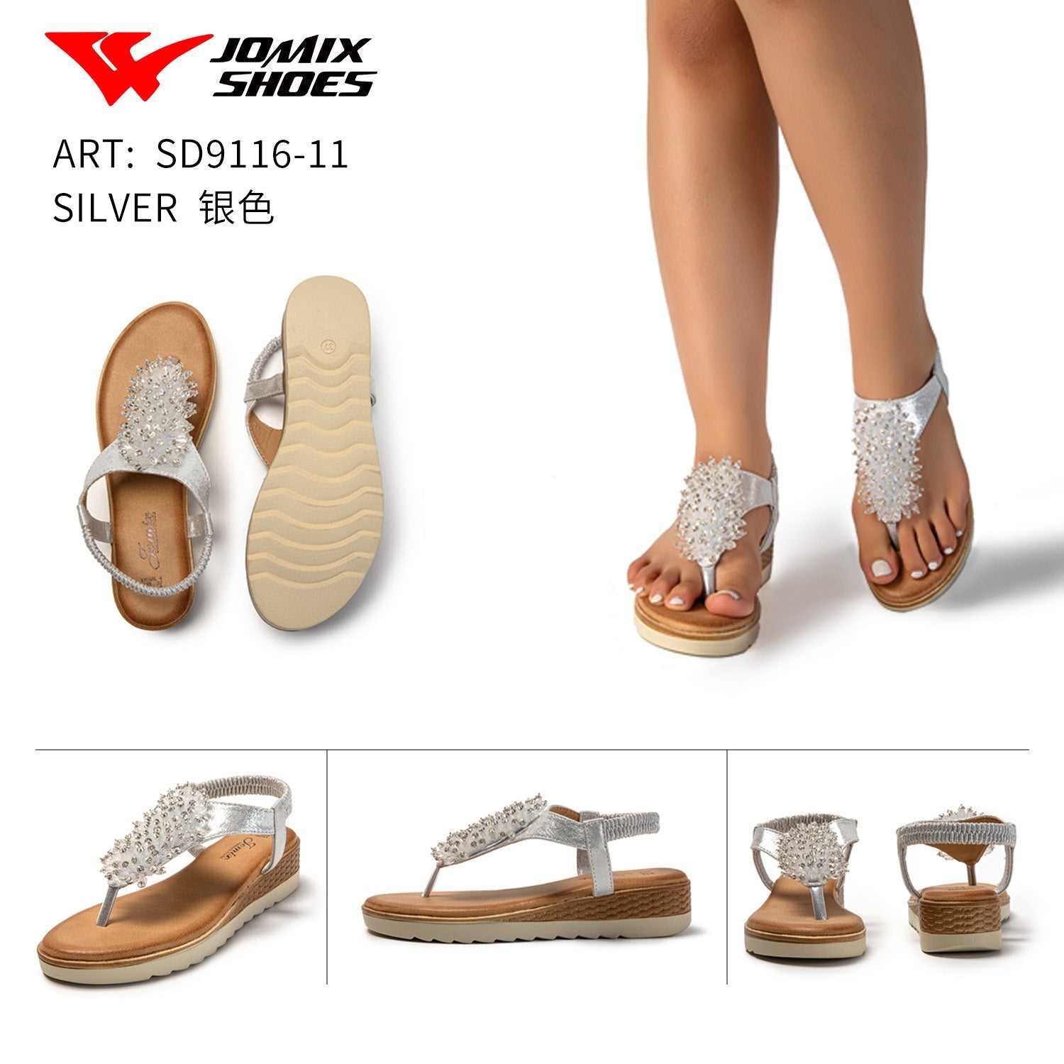 Sandali Da Donna Jomix Shoes Sd9116 - 11 - Fornitura all'ingrosso di Sandali Donna da Jomix Shoes B2B