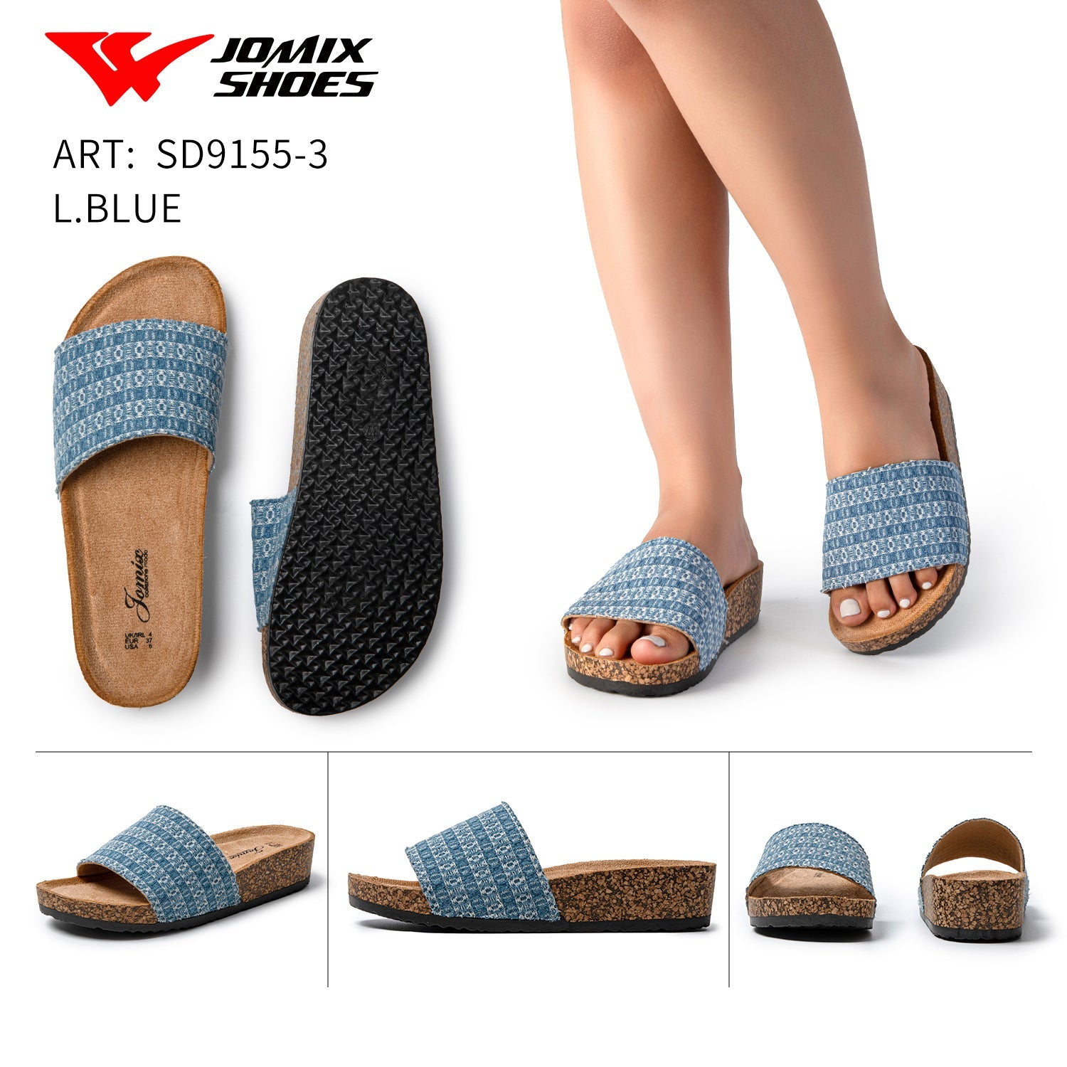 Sandali Da Donna Jomix Shoes SD9155 - 3 - Fornitura all'ingrosso di Sandali Donna da Jomix Shoes B2B