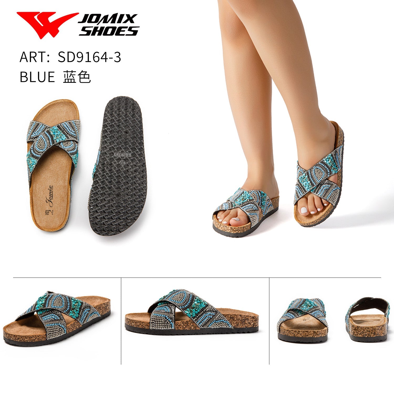 Sandali Da Donna Jomix Shoes SD9164 - 3 - Fornitura all'ingrosso di Sandali Donna da Jomix Shoes B2B