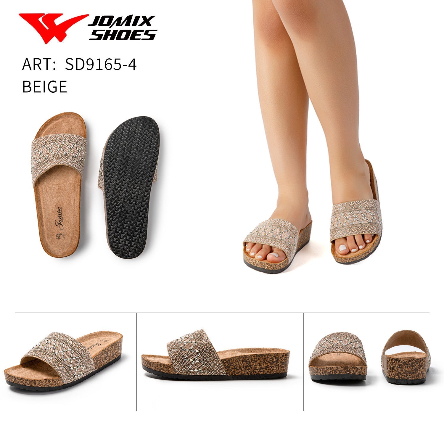 Sandali Da Donna Jomix Shoes SD9165 - 4 - Fornitura all'ingrosso di Sandali Donna da Jomix Shoes B2B