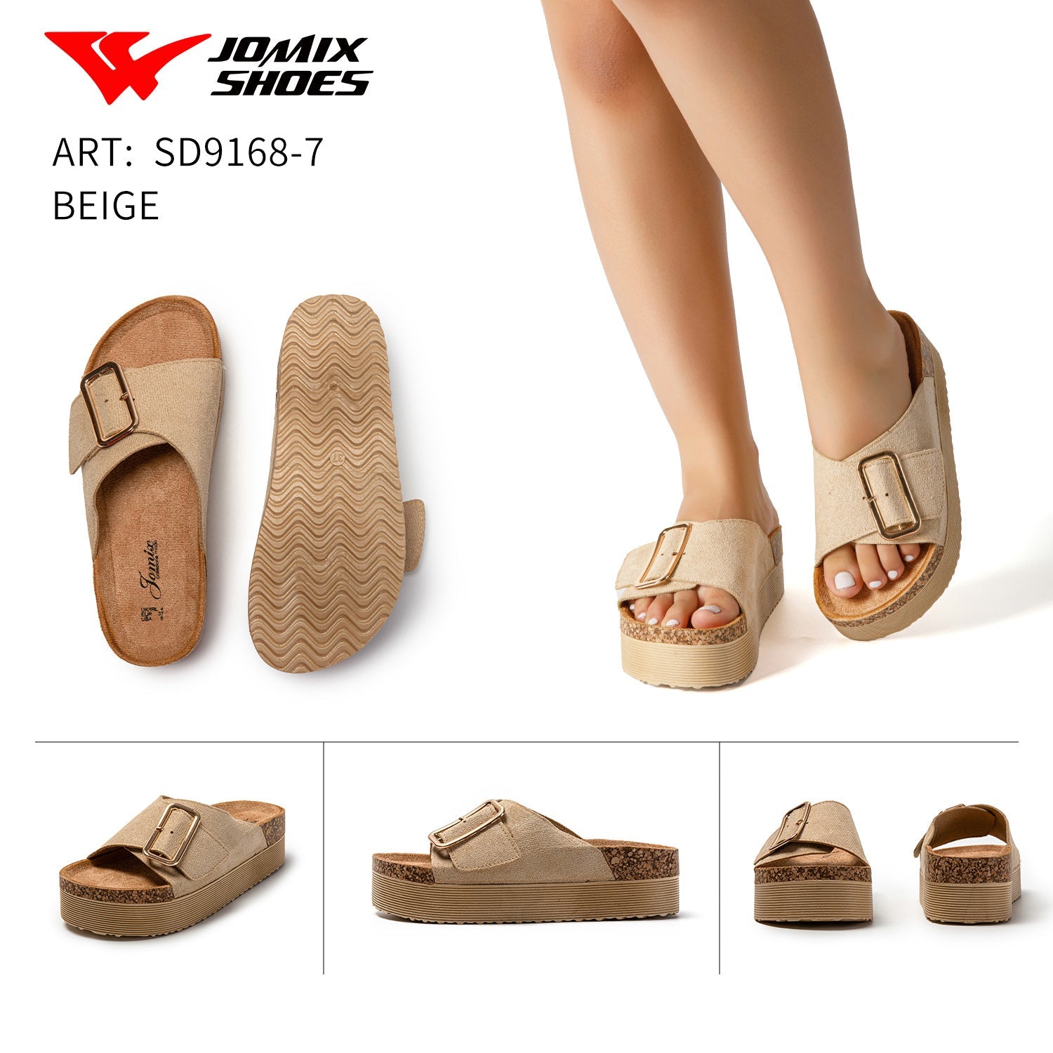 Sandali Da Donna Jomix Shoes SD9168 - 7 - Fornitura all'ingrosso di Sandali Donna da Jomix Shoes B2B