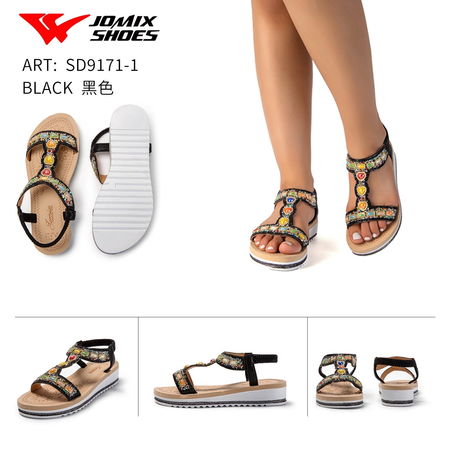 Sandali da donna Jomix Shoes Sd9171 - 1 - Fornitura all'ingrosso di Sandali Donna da Jomix Shoes B2B