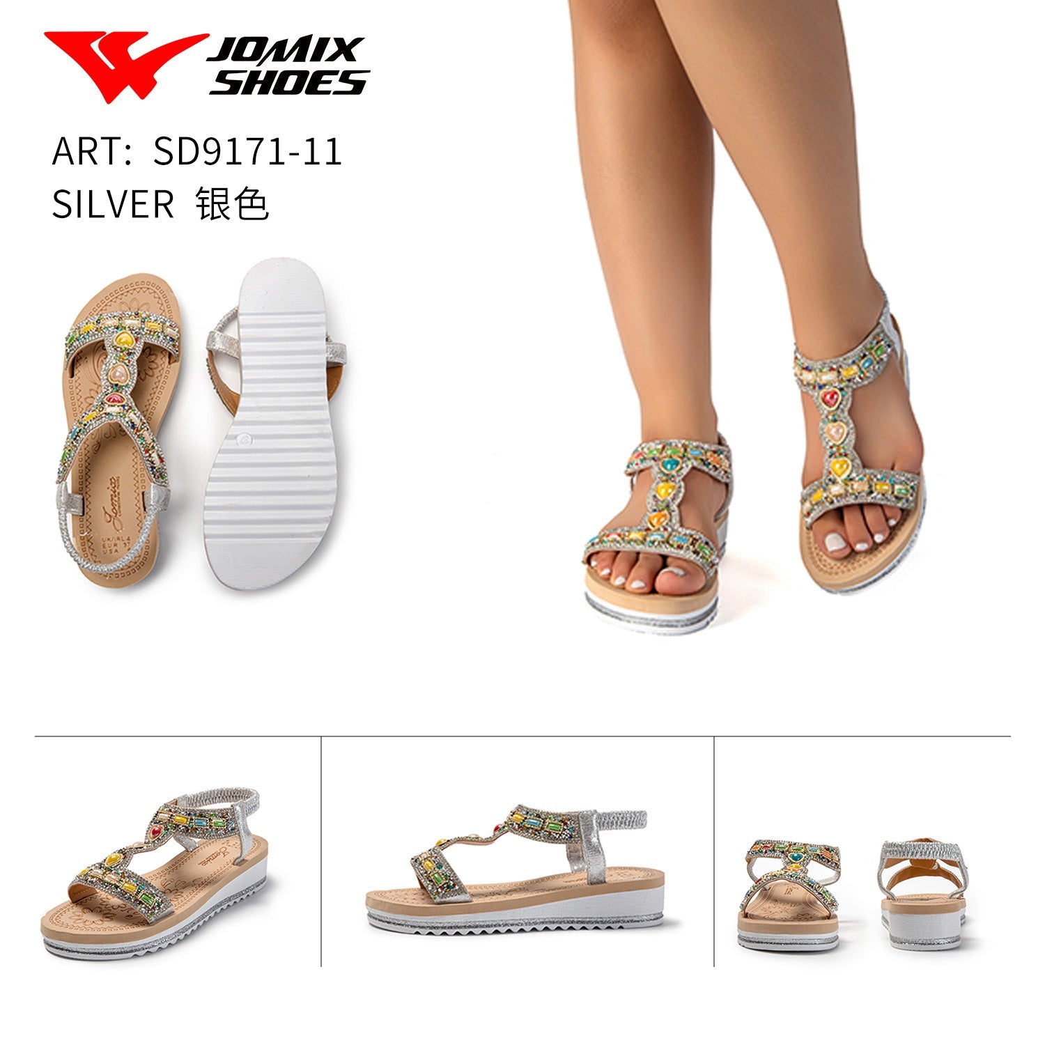 Sandali da donna Jomix Shoes Sd9171 - 11 - Fornitura all'ingrosso di Sandali Donna da Jomix Shoes B2B