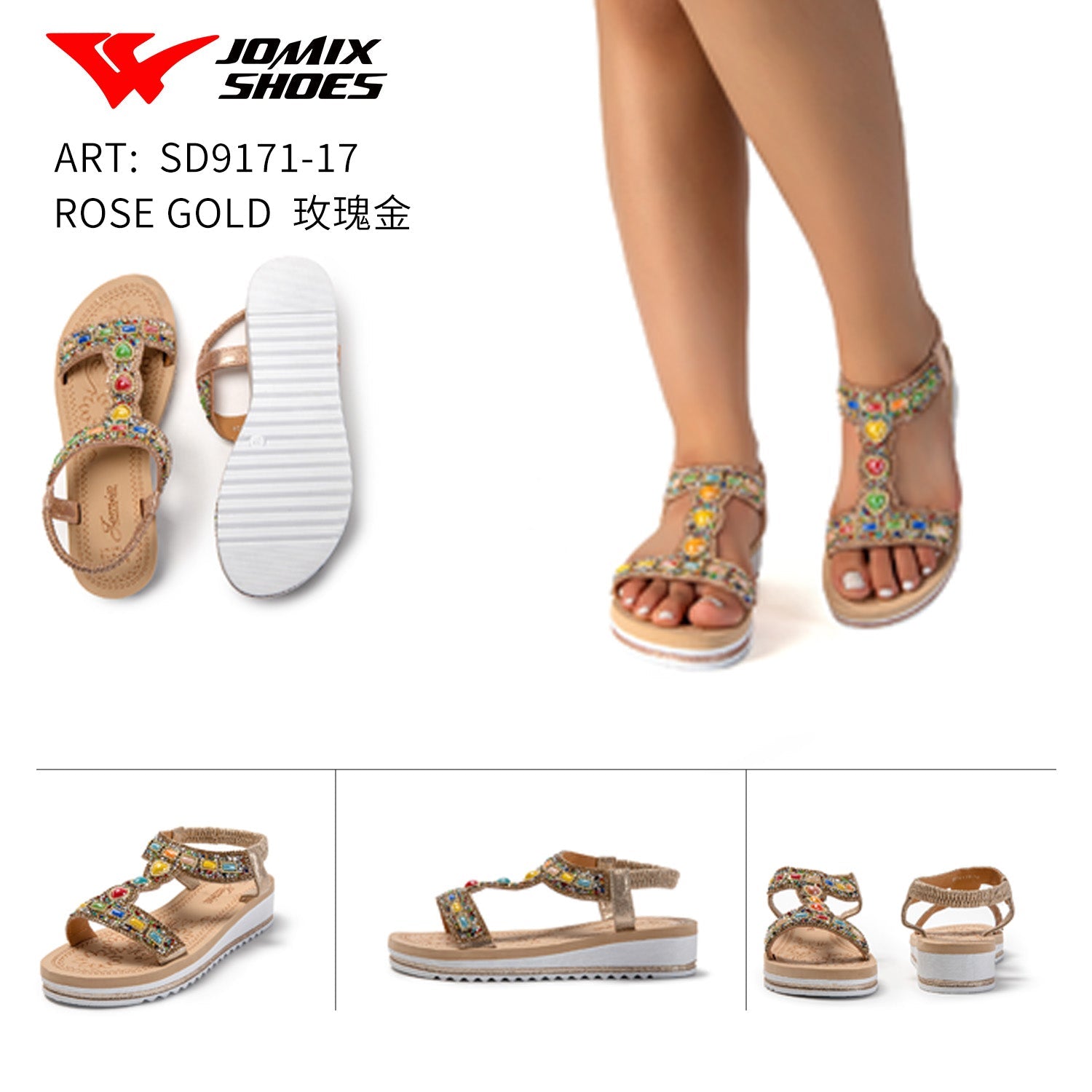 Sandali da donna Jomix Shoes Sd9171 - 17 - Fornitura all'ingrosso di Sandali Donna da Jomix Shoes B2B