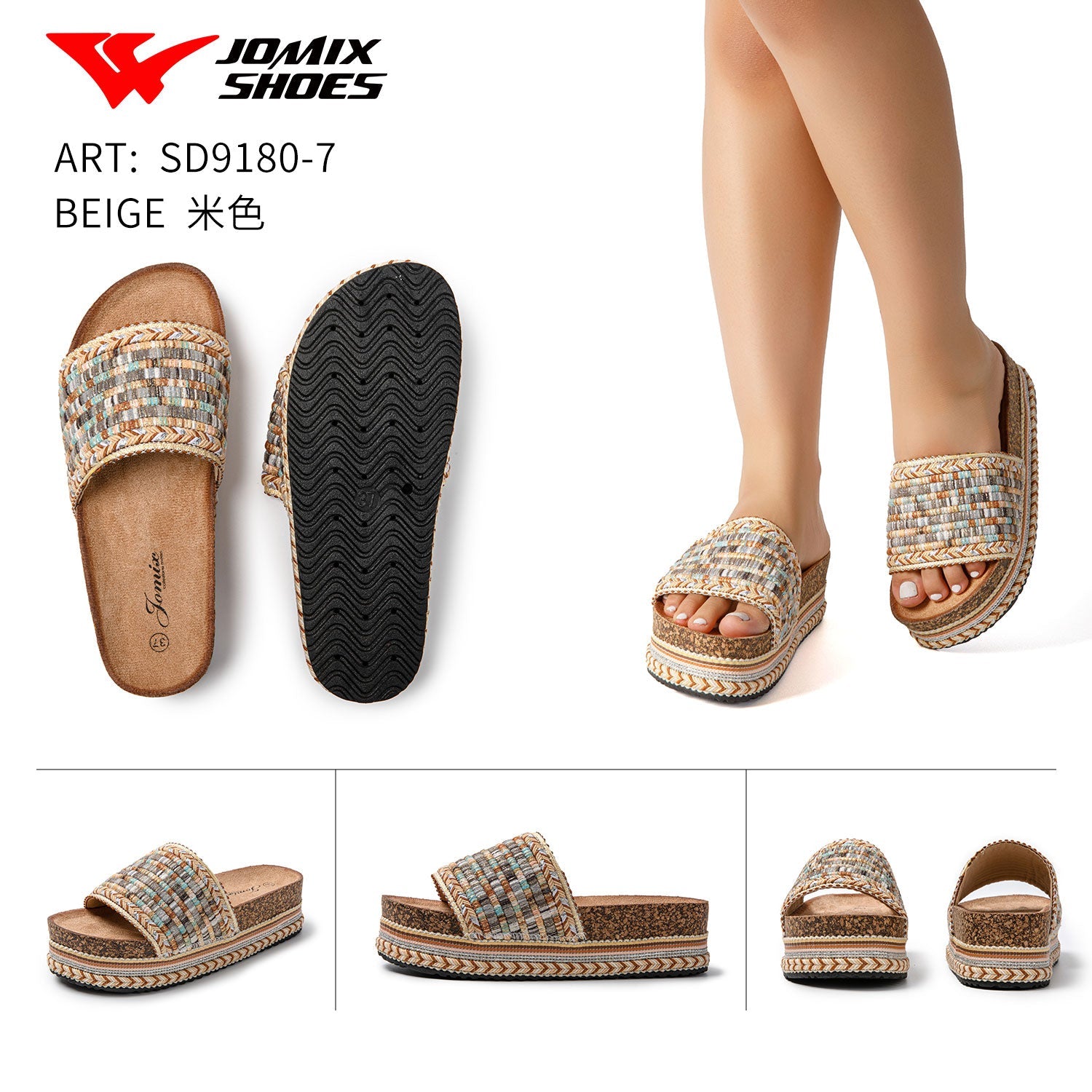 Sandali da donna Jomix Shoes Sd9180 - 7 - Fornitura all'ingrosso di Sandali Donna da Jomix Shoes B2B