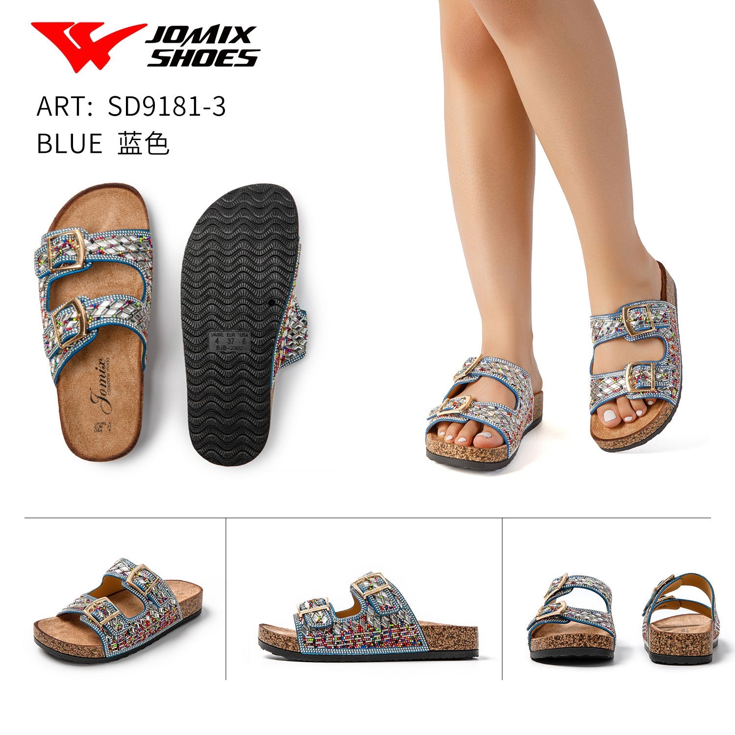 Sandali da donna Jomix Shoes Sd9181 - 3 - Fornitura all'ingrosso di Sandali Donna da Jomix Shoes B2B