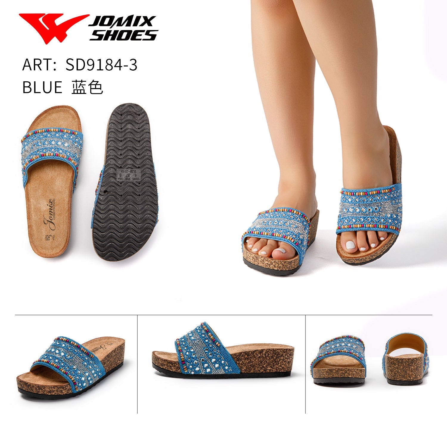 Sandali da donna Jomix Shoes Sd9184 - 3 - Fornitura all'ingrosso di Sandali Donna da Jomix Shoes B2B