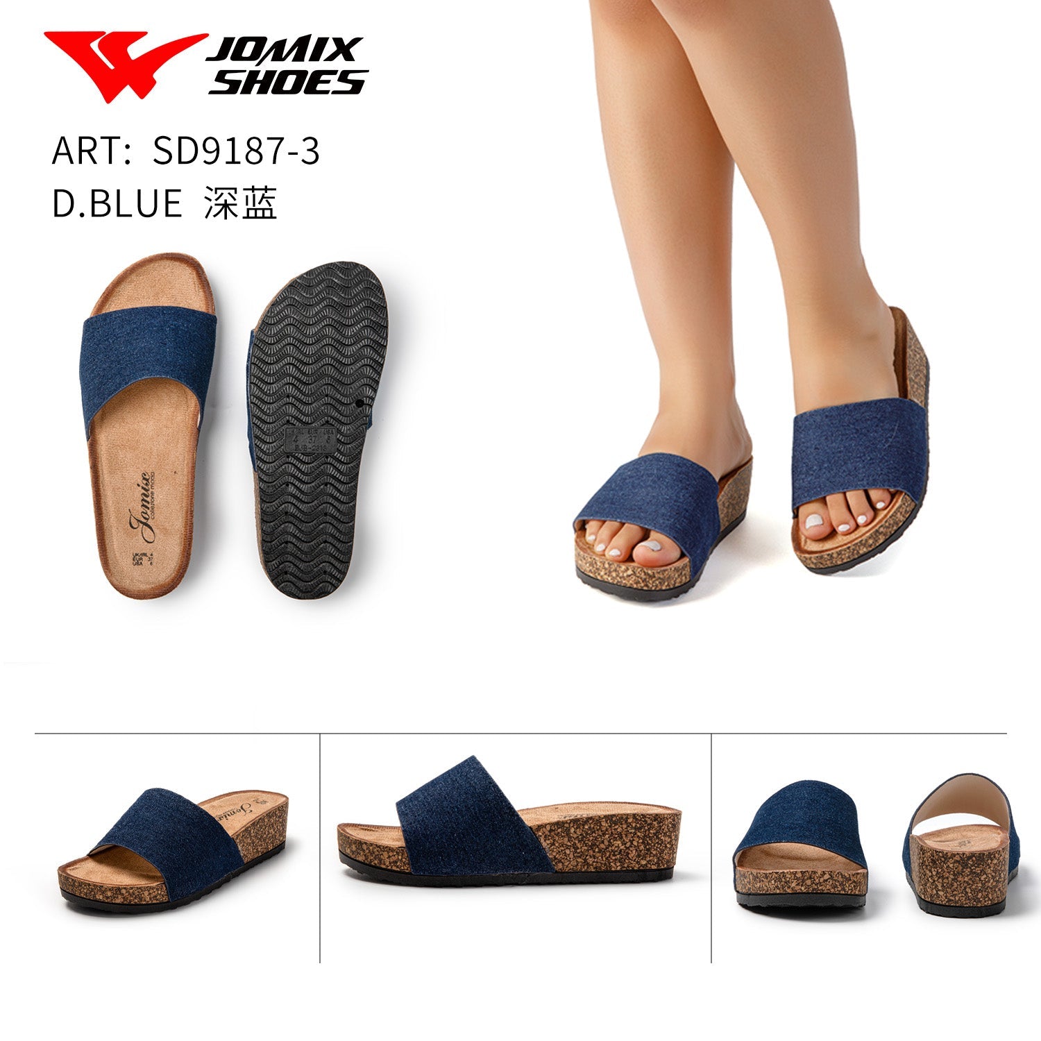 Sandali Da Donna Jomix Shoes Sd9187 - 3 - Fornitura all'ingrosso di Sandali Donna da Jomix Shoes B2B