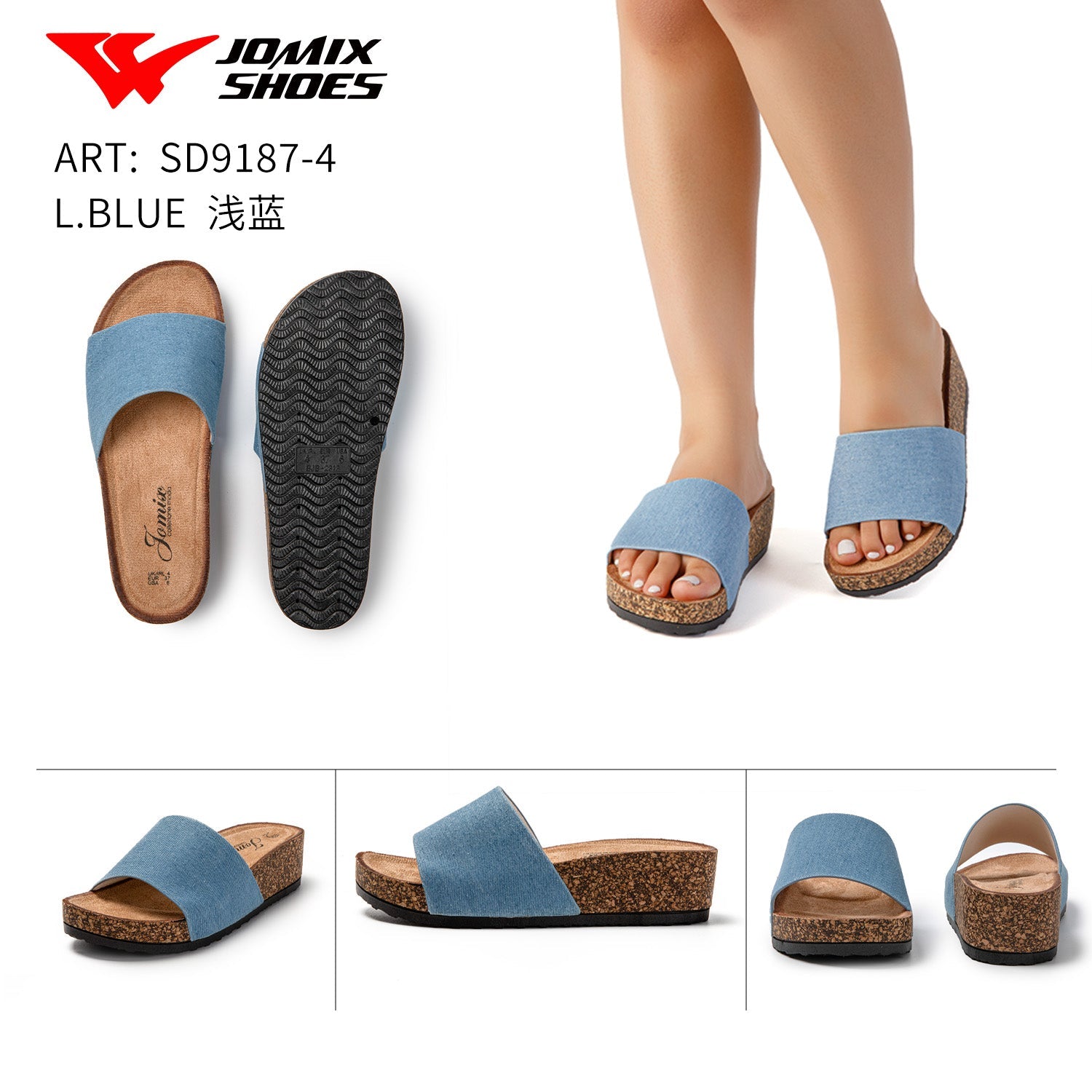 Sandali Da Donna Jomix Shoes Sd9187 - 4 - Fornitura all'ingrosso di Sandali Donna da Jomix Shoes B2B