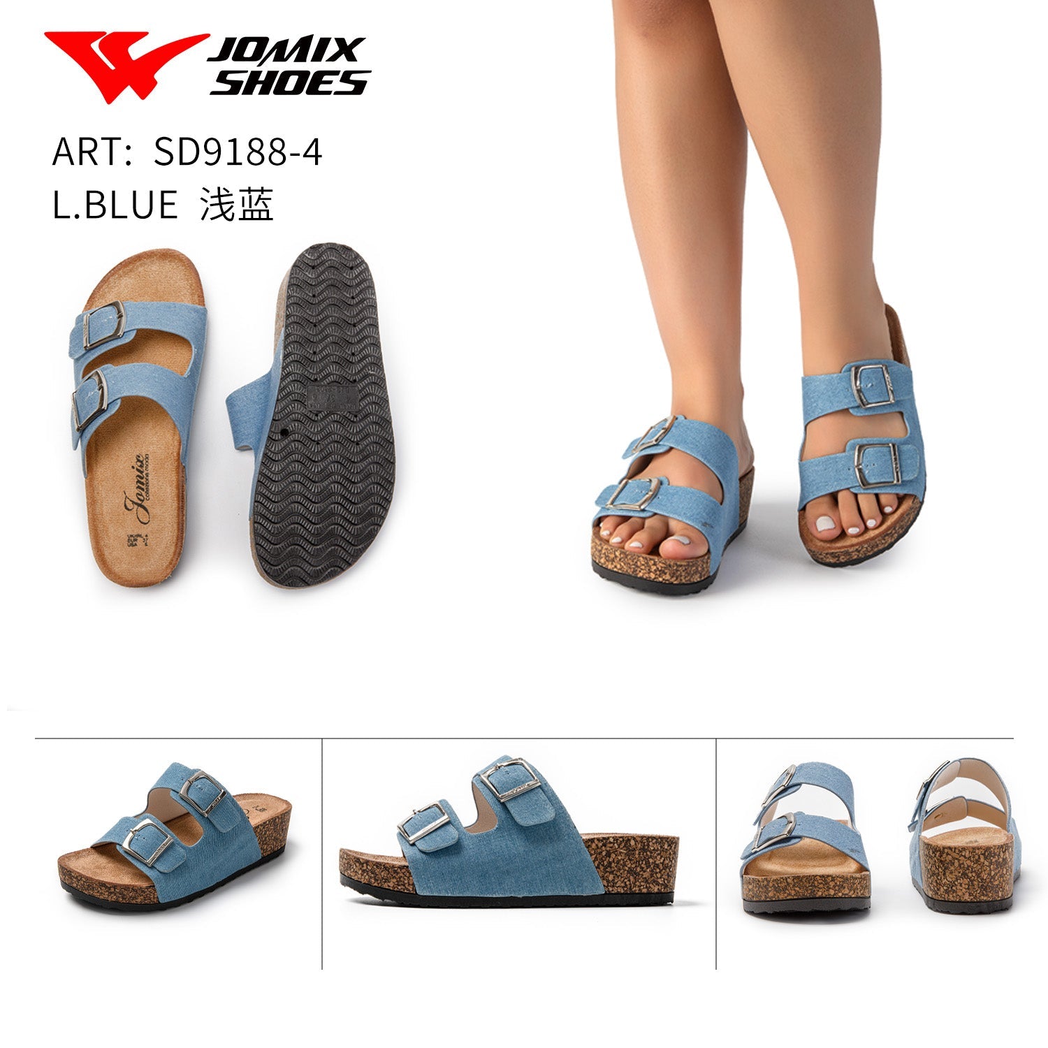 Sandali Da Donna Jomix Shoes Sd9188 - 4 - Fornitura all'ingrosso di Sandali Donna da Jomix Shoes B2B