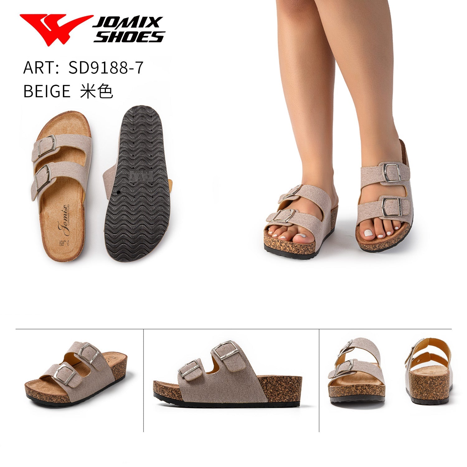 Sandali da donna Jomix Shoes Sd9188 - 7 - Fornitura all'ingrosso di Sandali Donna da Jomix Shoes B2B