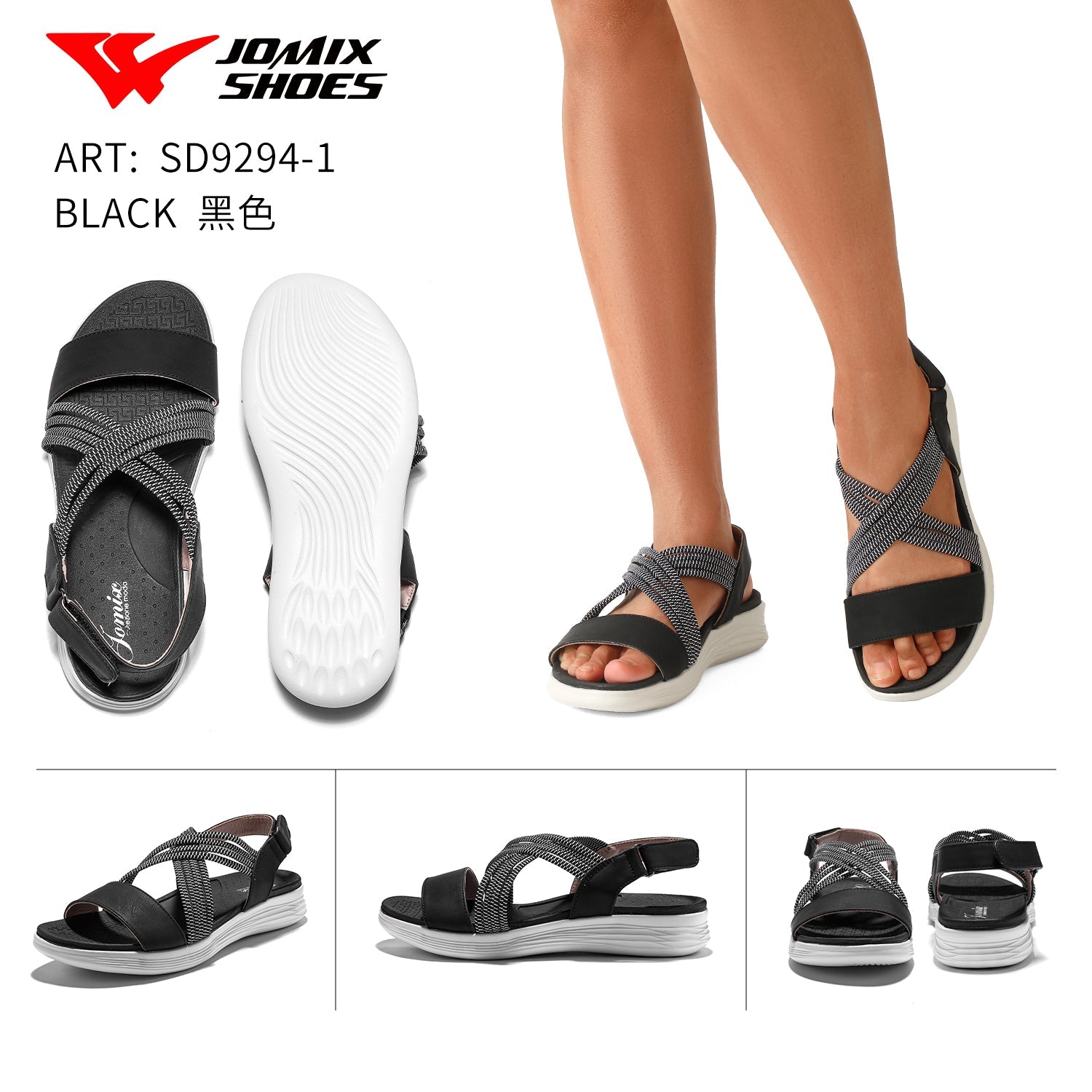 Sandali Da Donna Jomix Shoes Sd9294 - 1 - Fornitura all'ingrosso di Sandali Donna da Jomix Shoes B2B