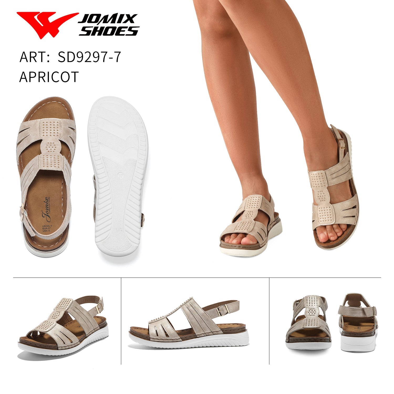 Sandali Da Donna Jomix Shoes SD9297 - 7 - Fornitura all'ingrosso di Sandali Donna da Jomix Shoes B2B