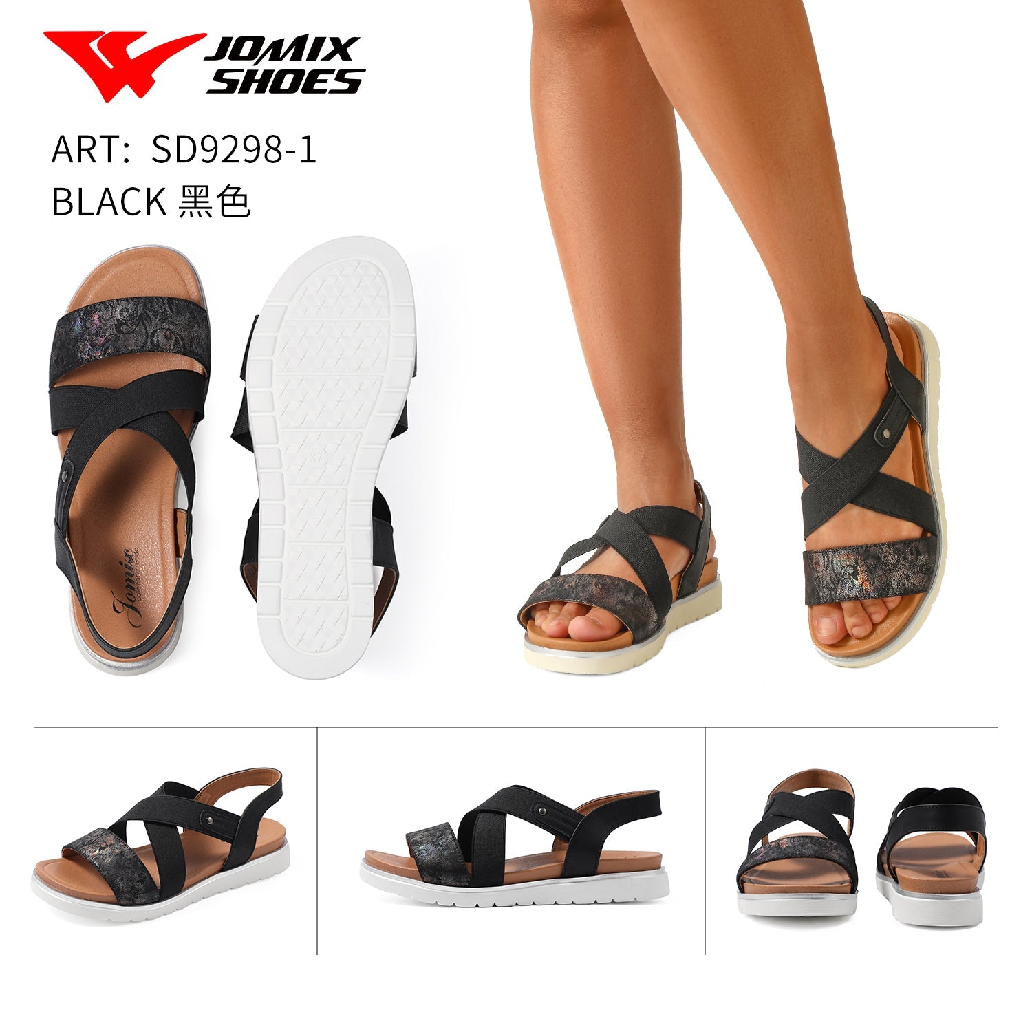 Sandali Da Donna Jomix Shoes Sd9298 - 1 - Fornitura all'ingrosso di Sandali Donna da Jomix Shoes B2B