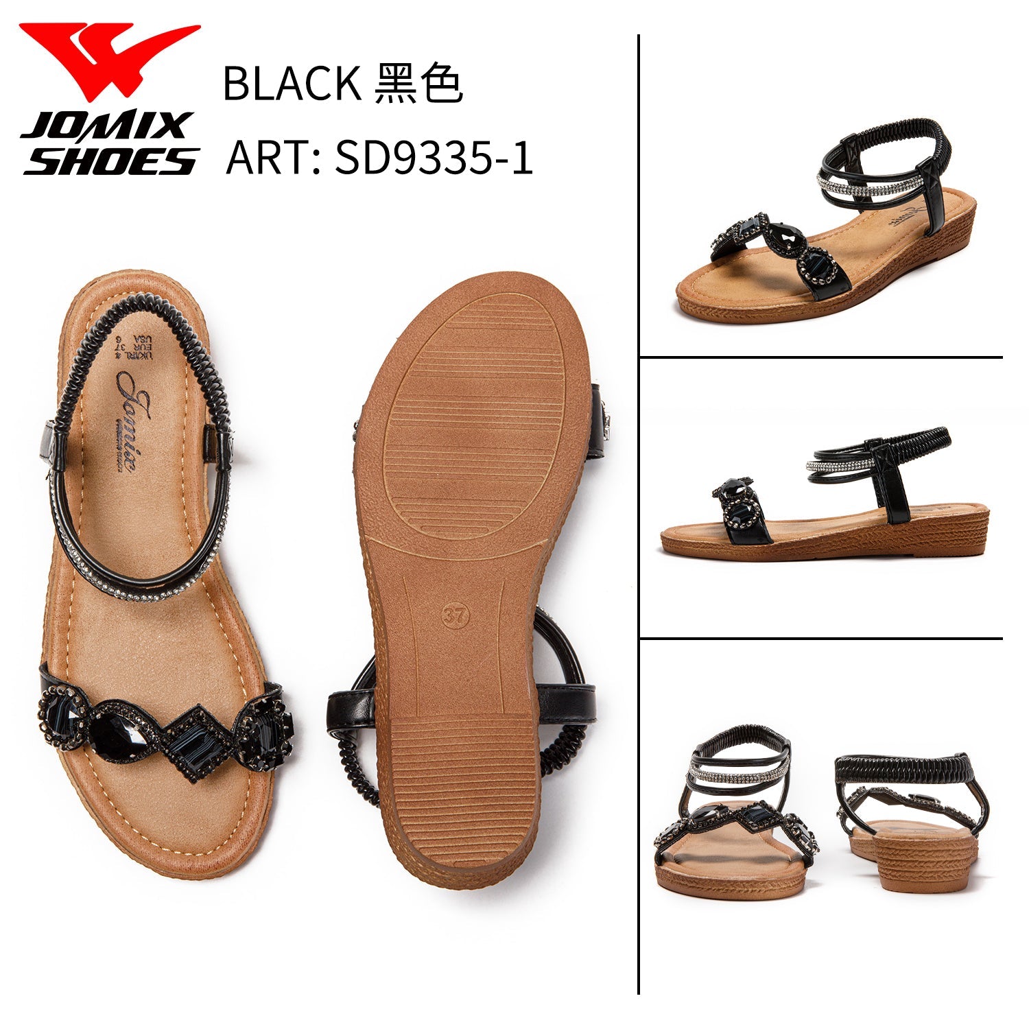 Sandali Da Donna Jomix Shoes Sd9335 - 1 - Fornitura all&#39;ingrosso di Sandali Donna da Jomix Shoes B2B