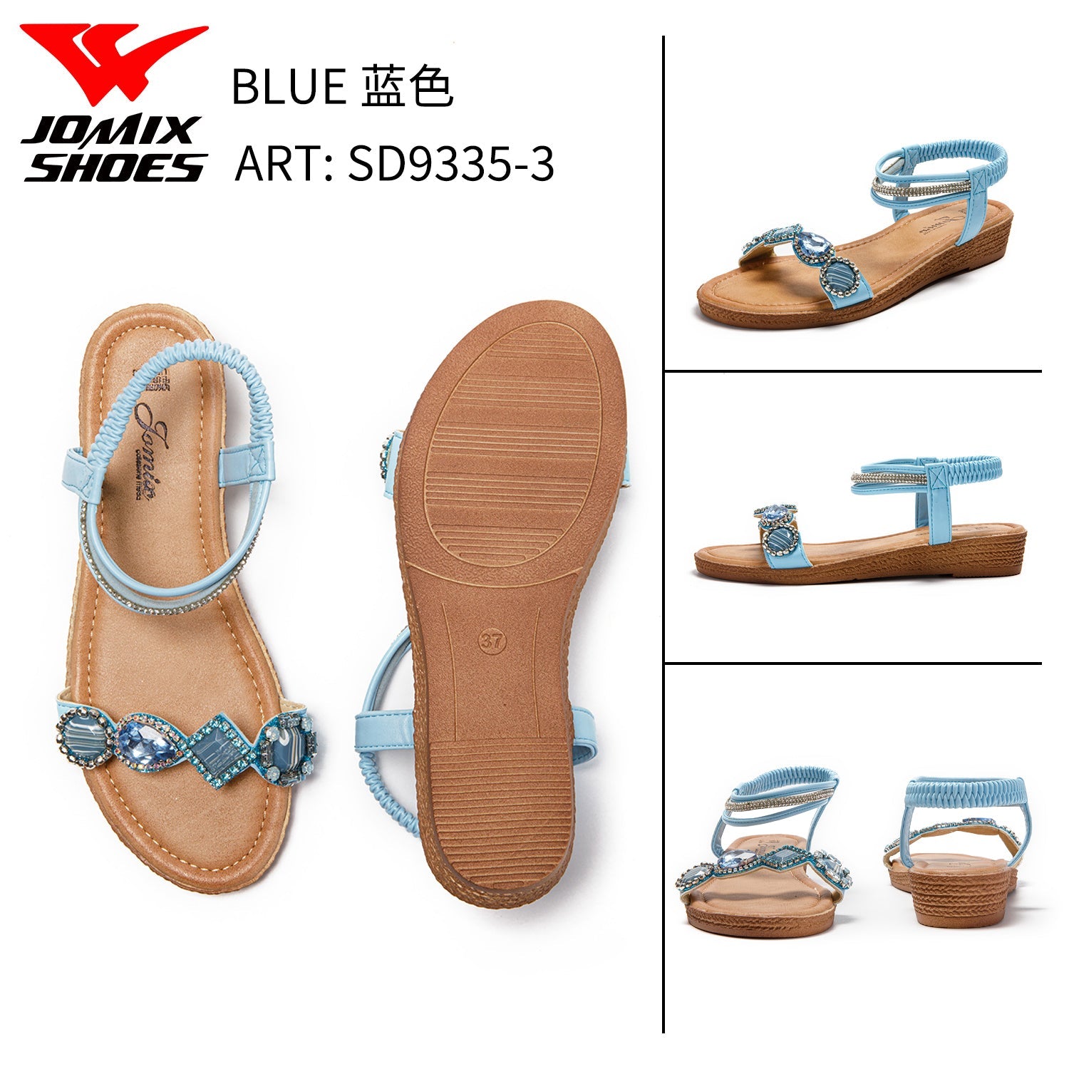 Sandali da donna Jomix Shoes Sd9335 - 3 - Fornitura all'ingrosso di Sandali Donna da Jomix Shoes B2B