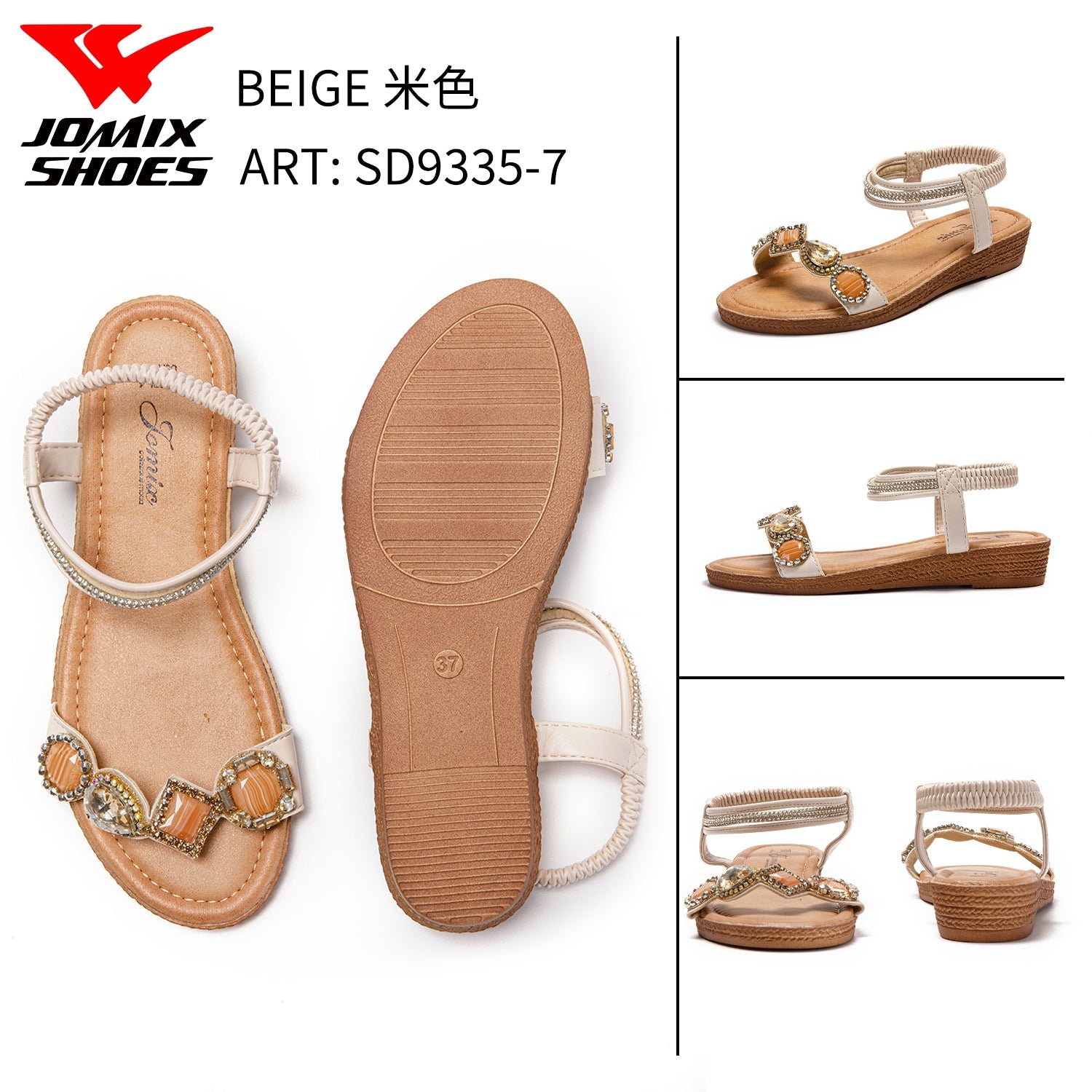 Sandali da donna Jomix Shoes Sd9335 - 7 - Fornitura all'ingrosso di Sandali Donna da Jomix Shoes B2B