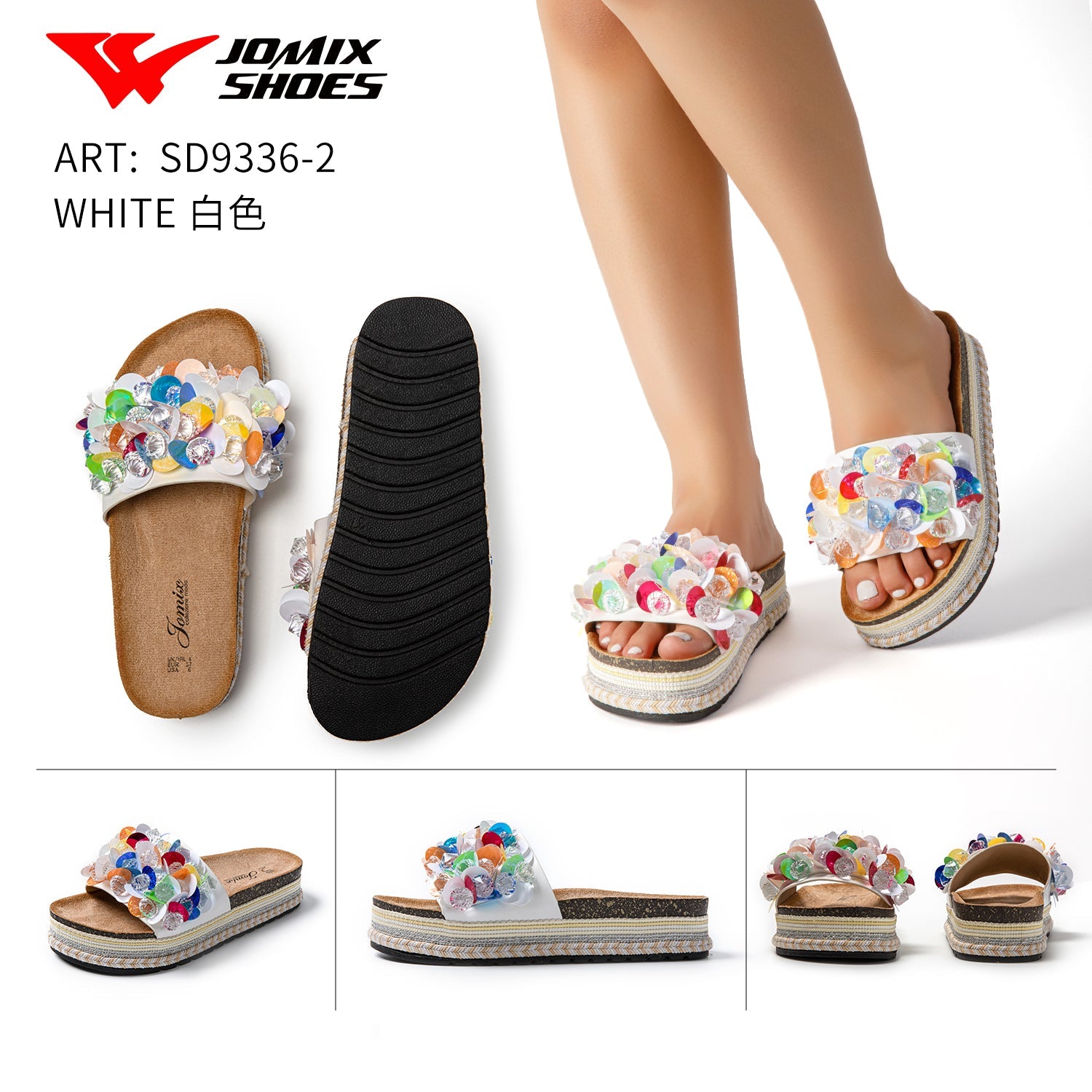 Sandali Da Donna Jomix Shoes Sd9336 - 2 - Fornitura all'ingrosso di Sandali Donna da Jomix Shoes B2B