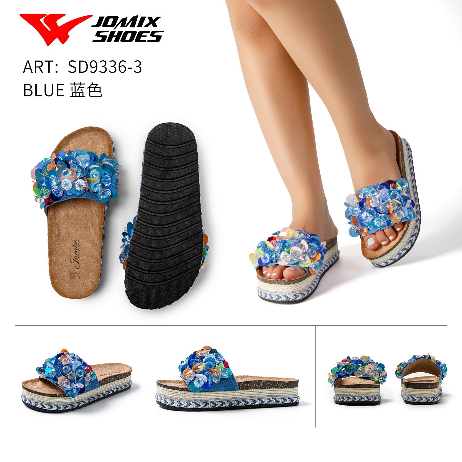 Sandali da donna Jomix Shoes Sd9336 - 3 - Fornitura all'ingrosso di Sandali Donna da Jomix Shoes B2B