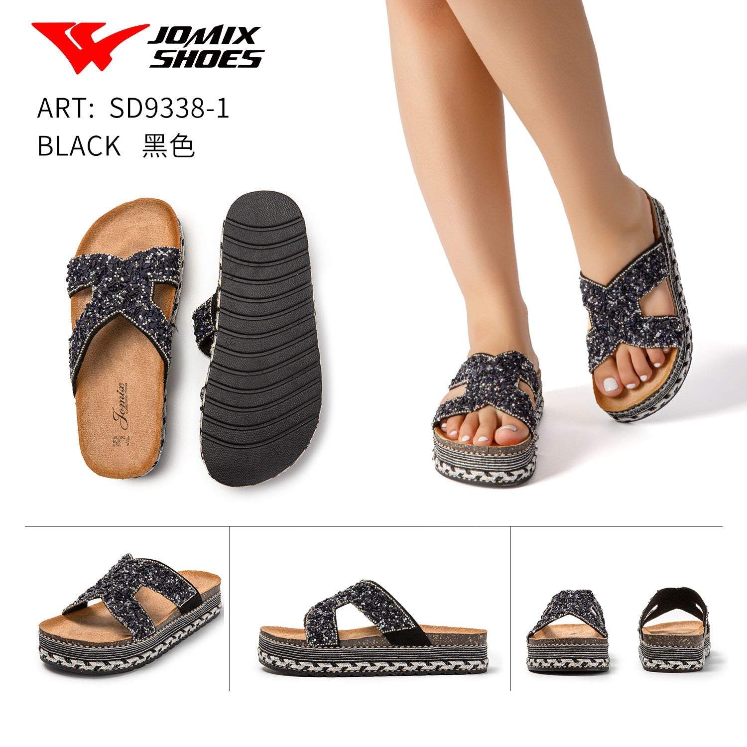 Sandali da donna Jomix Shoes Sd9338 - 1 - Fornitura all'ingrosso di Sandali Donna da Jomix Shoes B2B