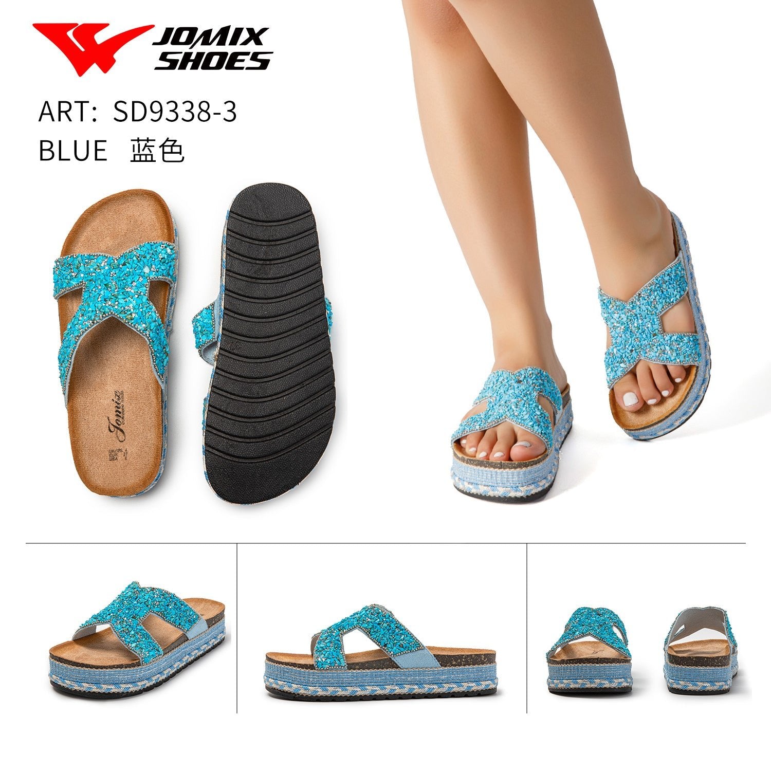 Sandali da donna Jomix Shoes Sd9338 - 3 - Fornitura all&#39;ingrosso di Sandali Donna da Jomix Shoes B2B
