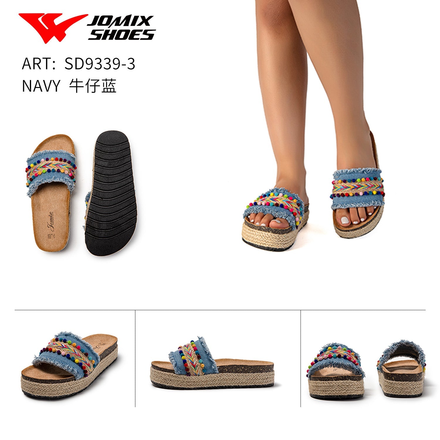 Sandali da donna Jomix Shoes Sd9339 - 3 - Fornitura all'ingrosso di Sandali Donna da Jomix Shoes B2B