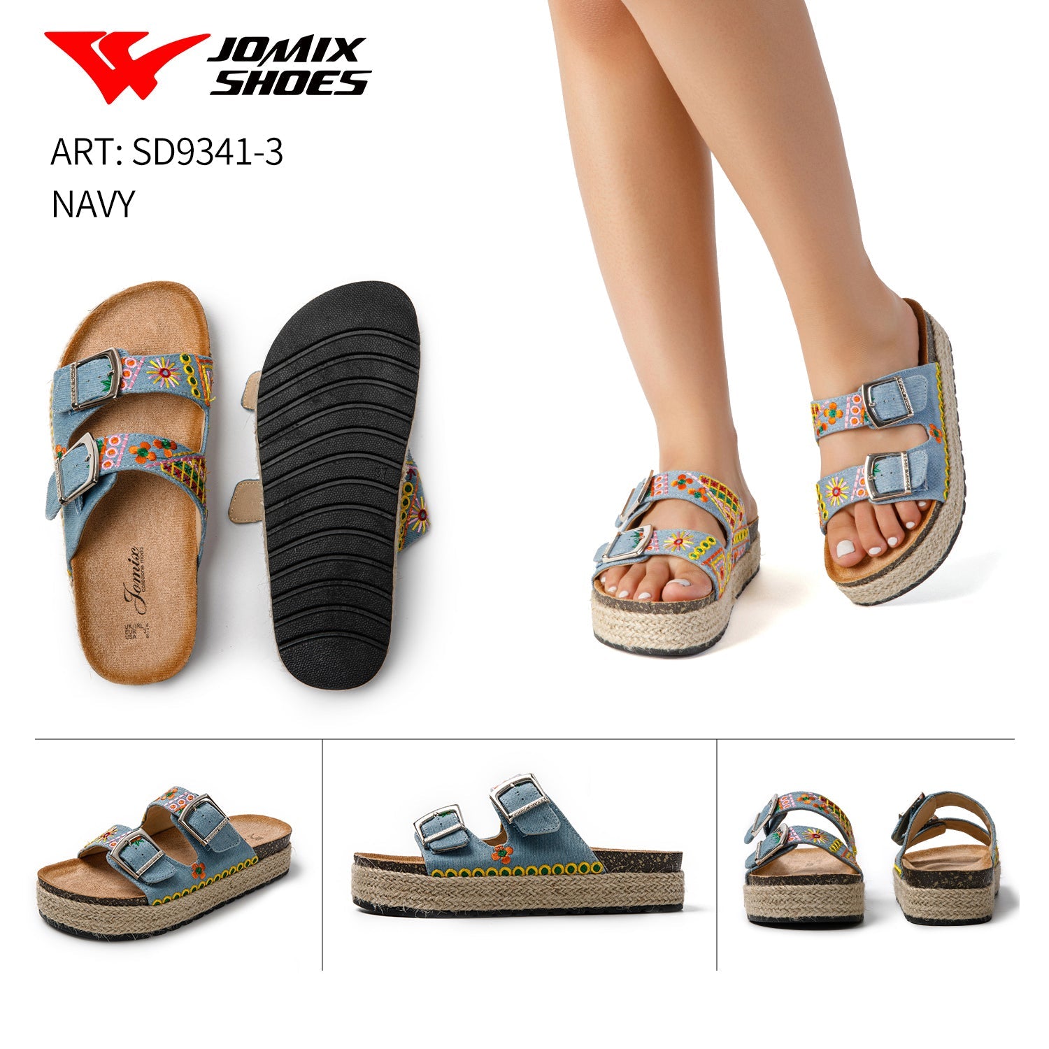 Sandali Da Donna Jomix Shoes SD9341 - 3 - Fornitura all'ingrosso di Sandali Donna da Jomix Shoes B2B