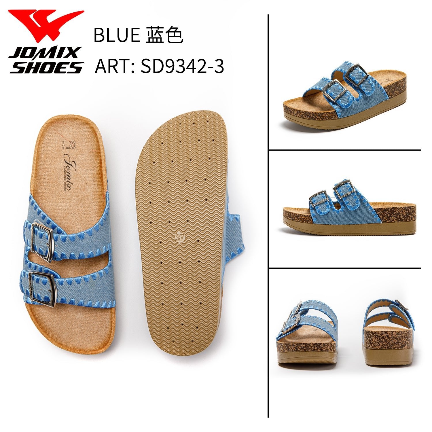 Sandali da donna Jomix Shoes Sd9342 - 3 - Fornitura all'ingrosso di Sandali Donna da Jomix Shoes B2B