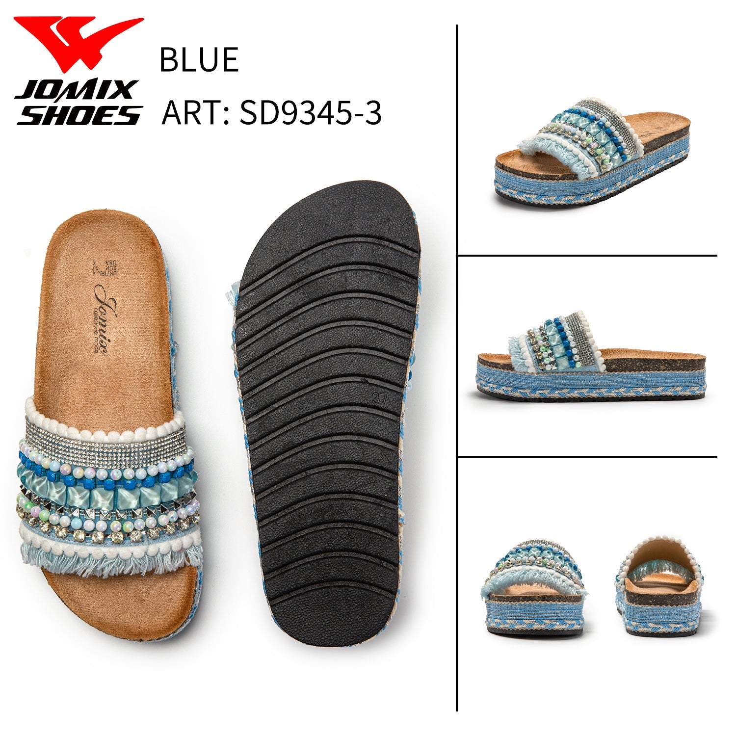 Sandali Da Donna Jomix Shoes SD9345 - 3 - Fornitura all'ingrosso di Sandali Donna da Jomix Shoes B2B