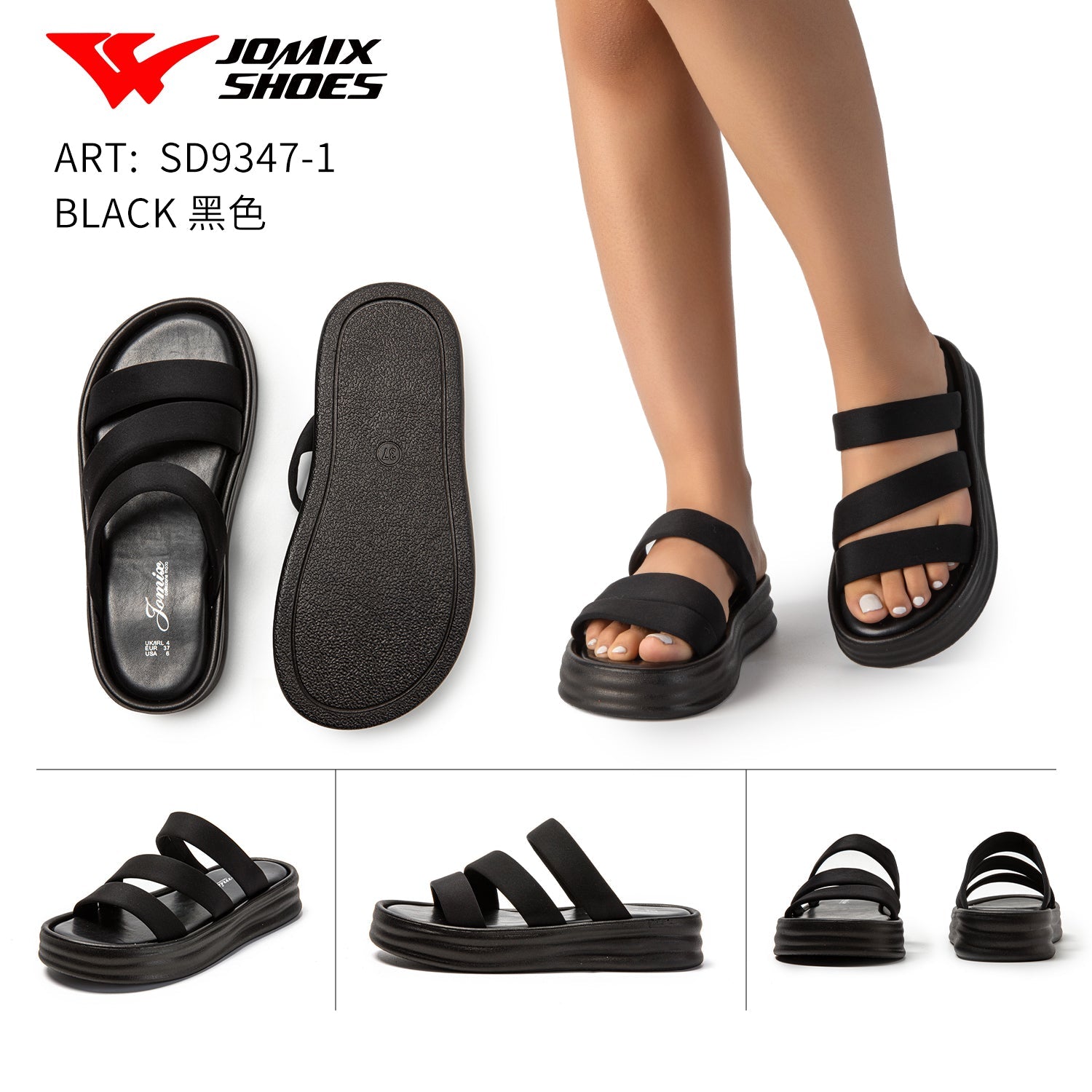 Sandali Da Donna Jomix Shoes Sd9347 - 1 - Fornitura all'ingrosso di Sandali Donna da Jomix Shoes B2B