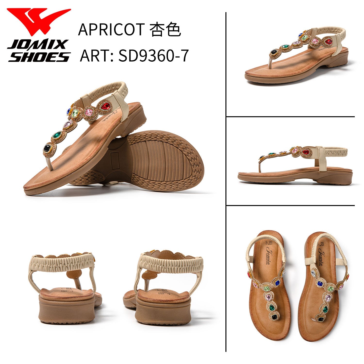 Sandali da donna Jomix Shoes Sd9360 - 7 - Fornitura all'ingrosso di Sandali Donna da Jomix Shoes B2B