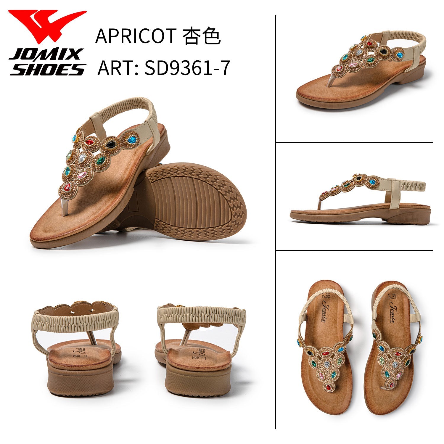 Sandali Da Donna Jomix Shoes SD9361 - 7 - Fornitura all'ingrosso di Sandali Donna da Jomix Shoes B2B