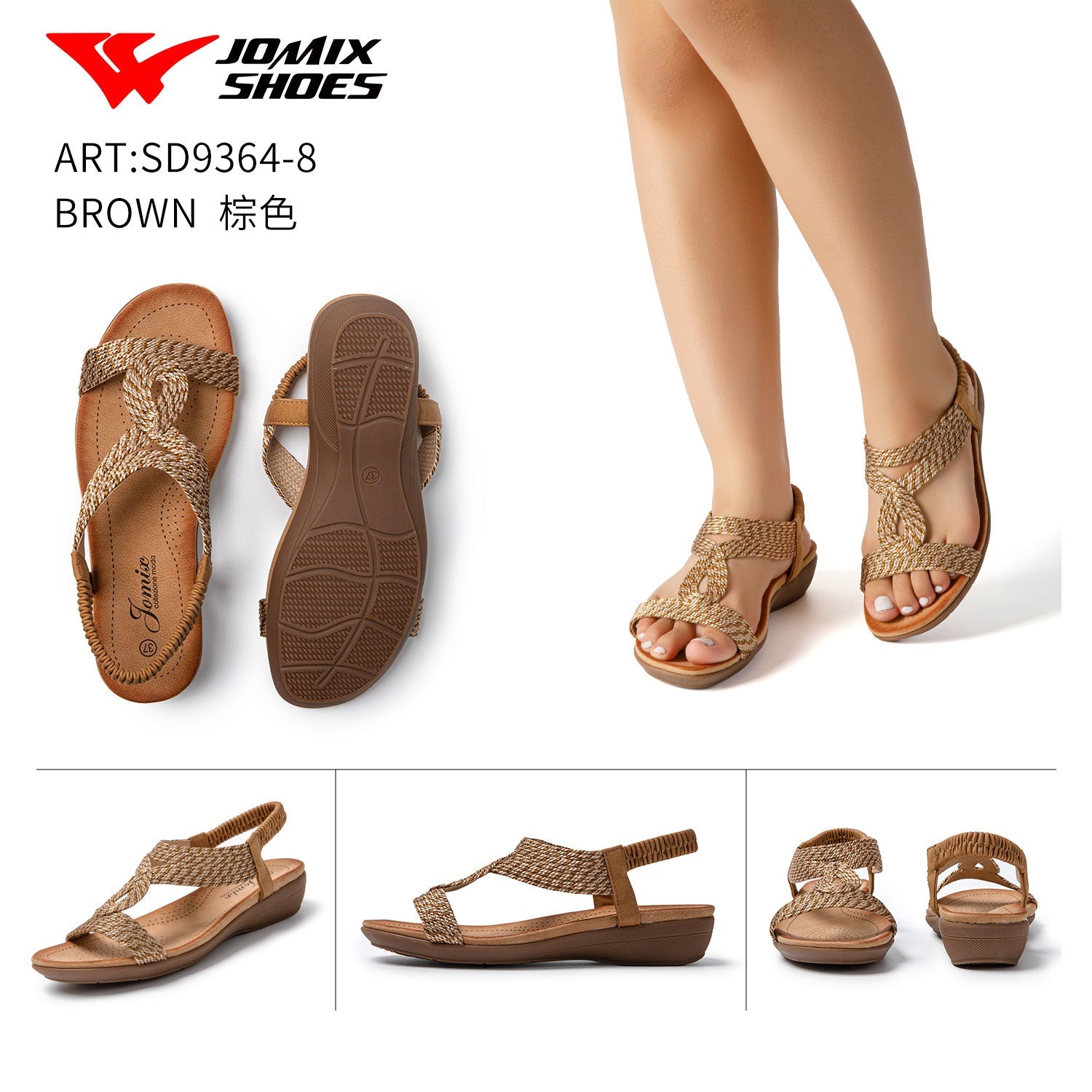 Sandali Da Donna Jomix Shoes SD9364 - 8 - Fornitura all'ingrosso di Sandali Donna da Jomix Shoes B2B