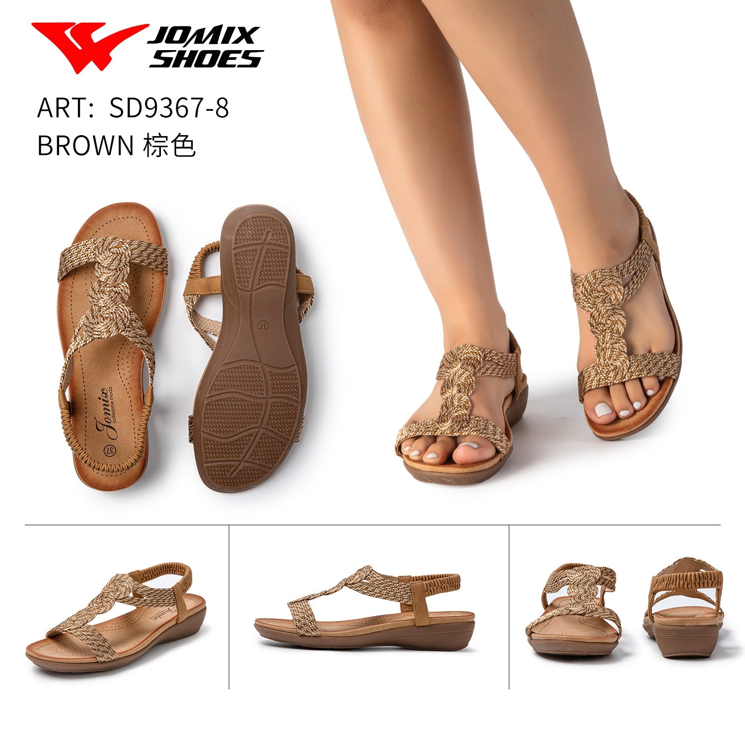 Sandali Da Donna Jomix Shoes SD9367 - 8 - Fornitura all'ingrosso di Sandali Donna da Jomix Shoes B2B