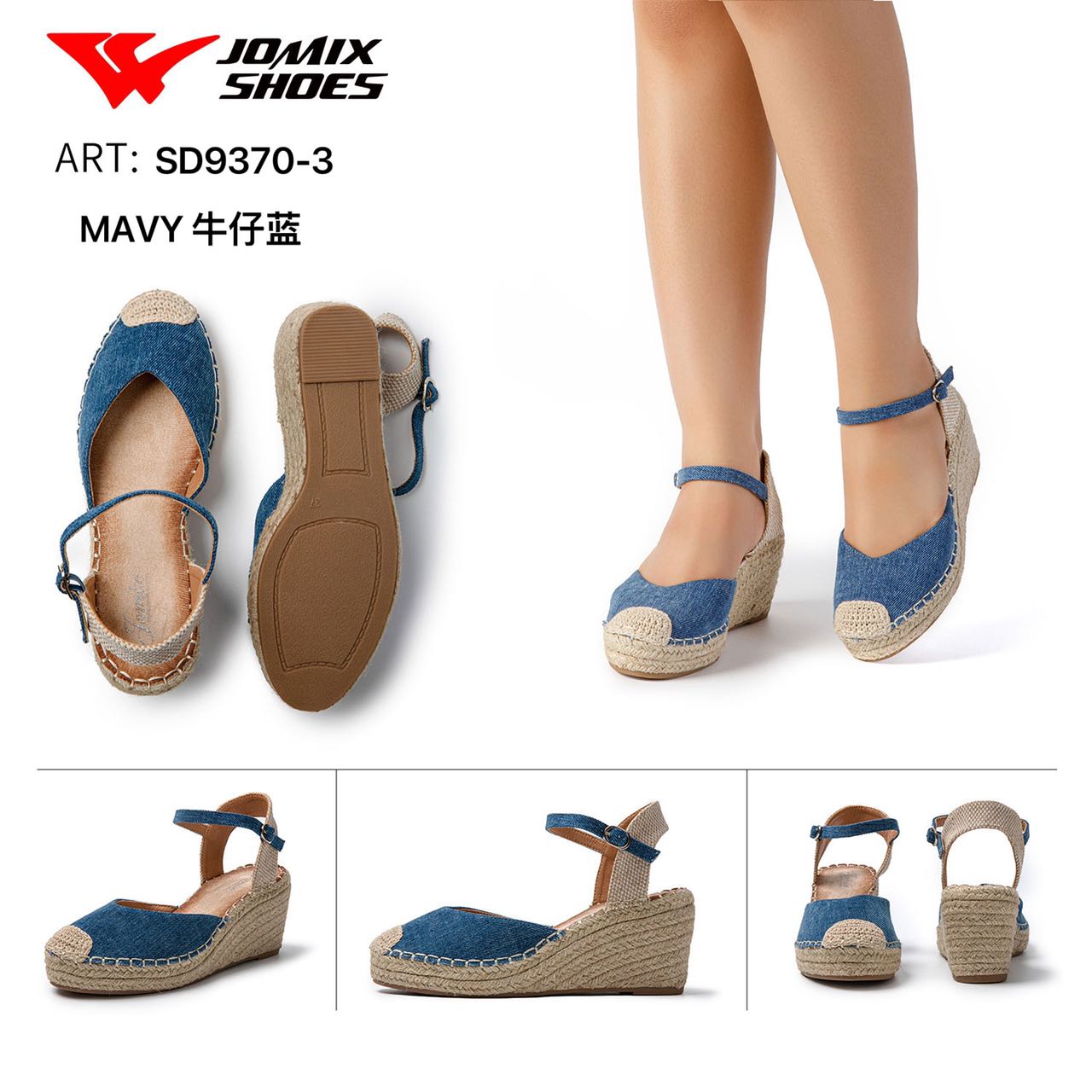 Sandali da donna Jomix Shoes Sd9370 - 3 - Fornitura all'ingrosso di Sandali Donna da Jomix Shoes B2B