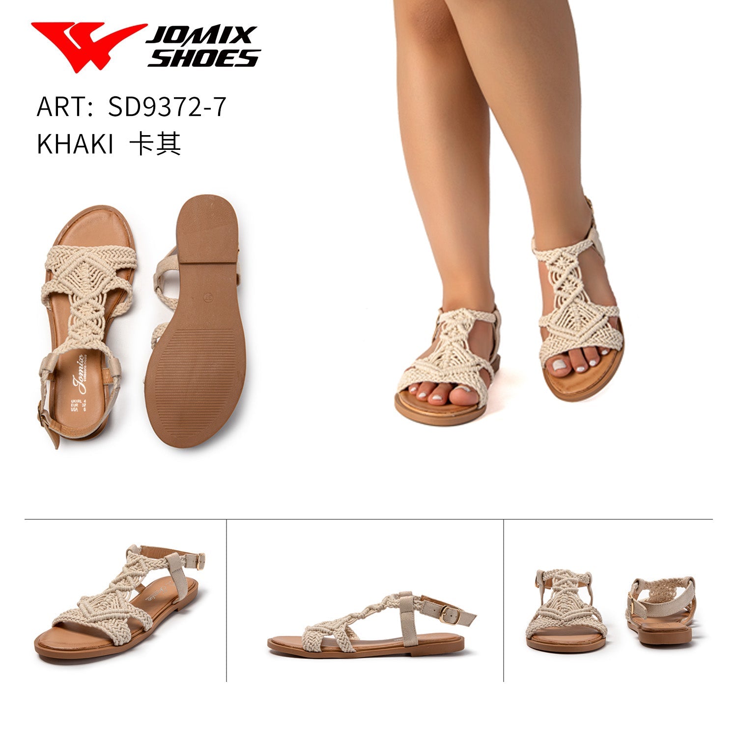 Sandali da donna Jomix Shoes Sd9372 - 7 - Fornitura all'ingrosso di Sandali Donna da Jomix Shoes B2B